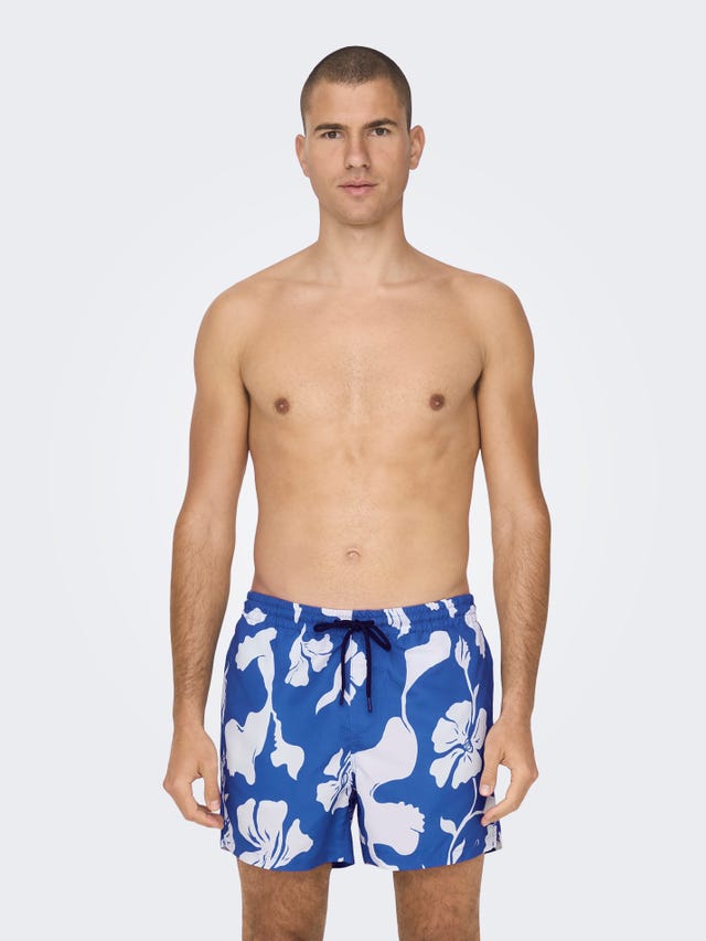 ONLY & SONS Printed swim shorts - 22025375
