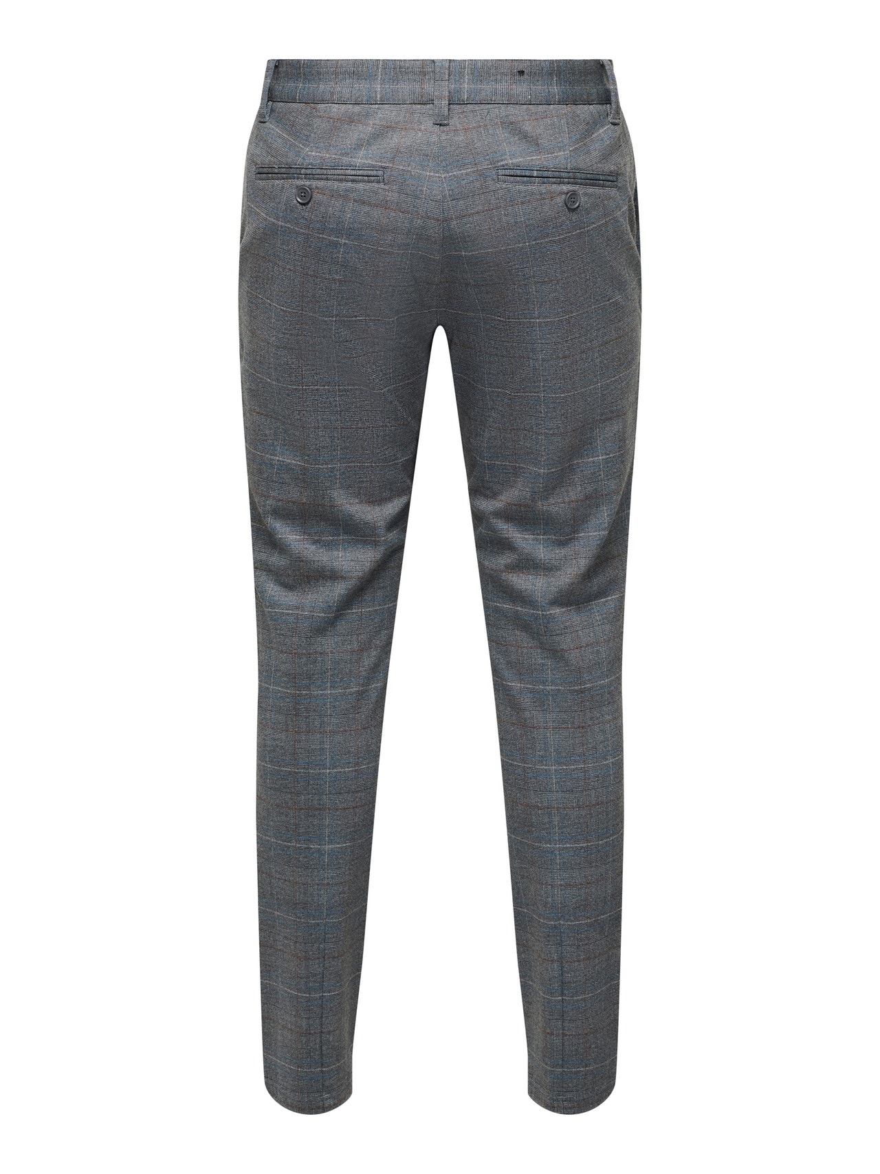 ONLY & SONS Chinos Tapered Fit -Grey Pinstripe - 22025378