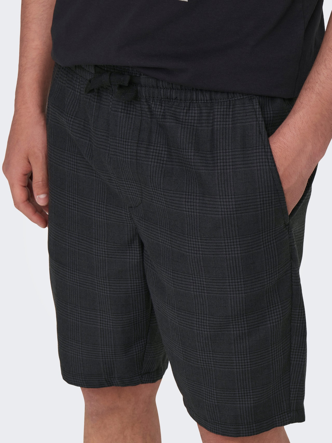 ONLY & SONS Loose Fit Shorts -Black - 22025415