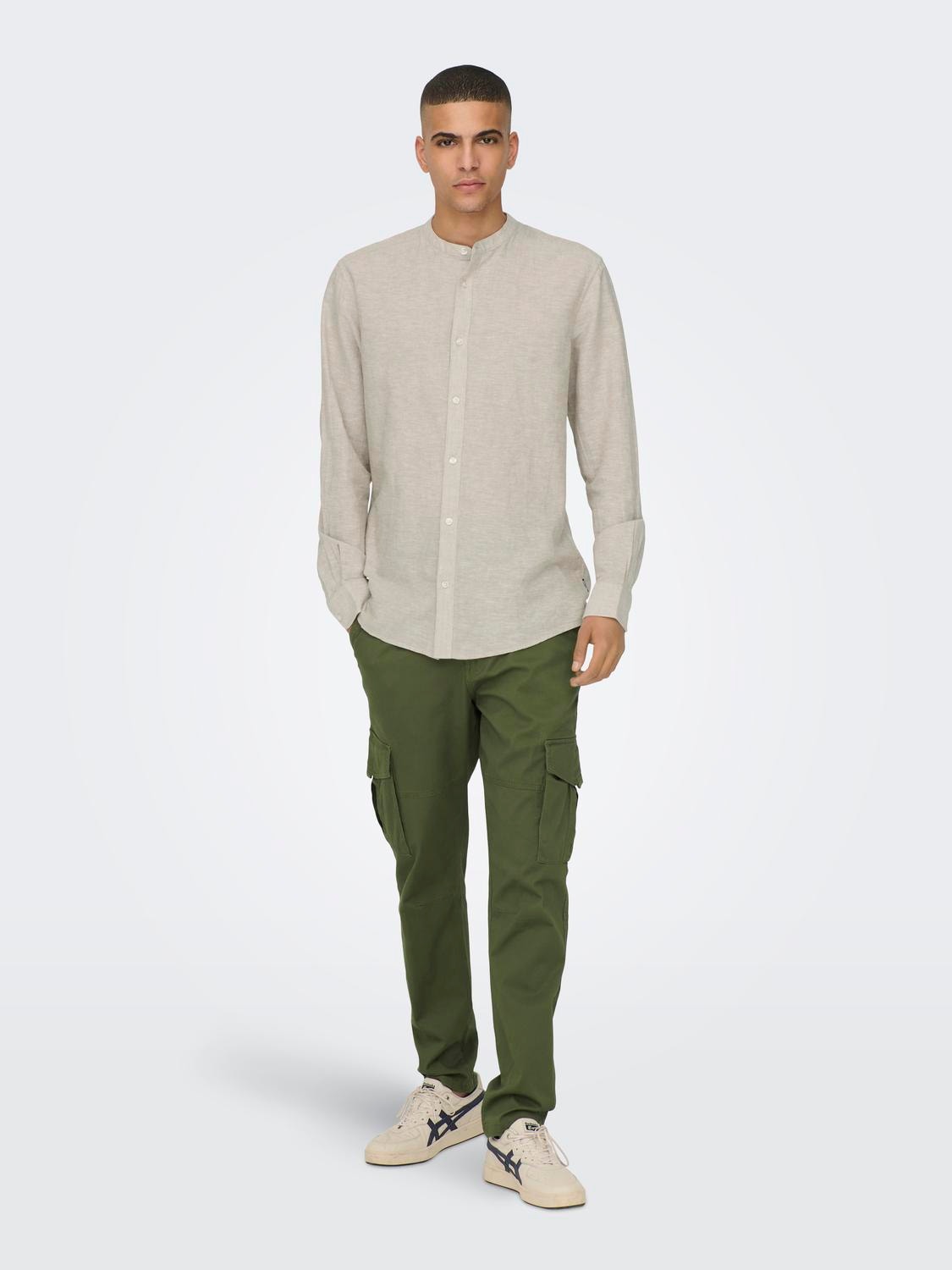 ONLY & SONS ONSDEAN LIFE TAP CARGO 0032 PANT NOOS -Olive Night - 22025431