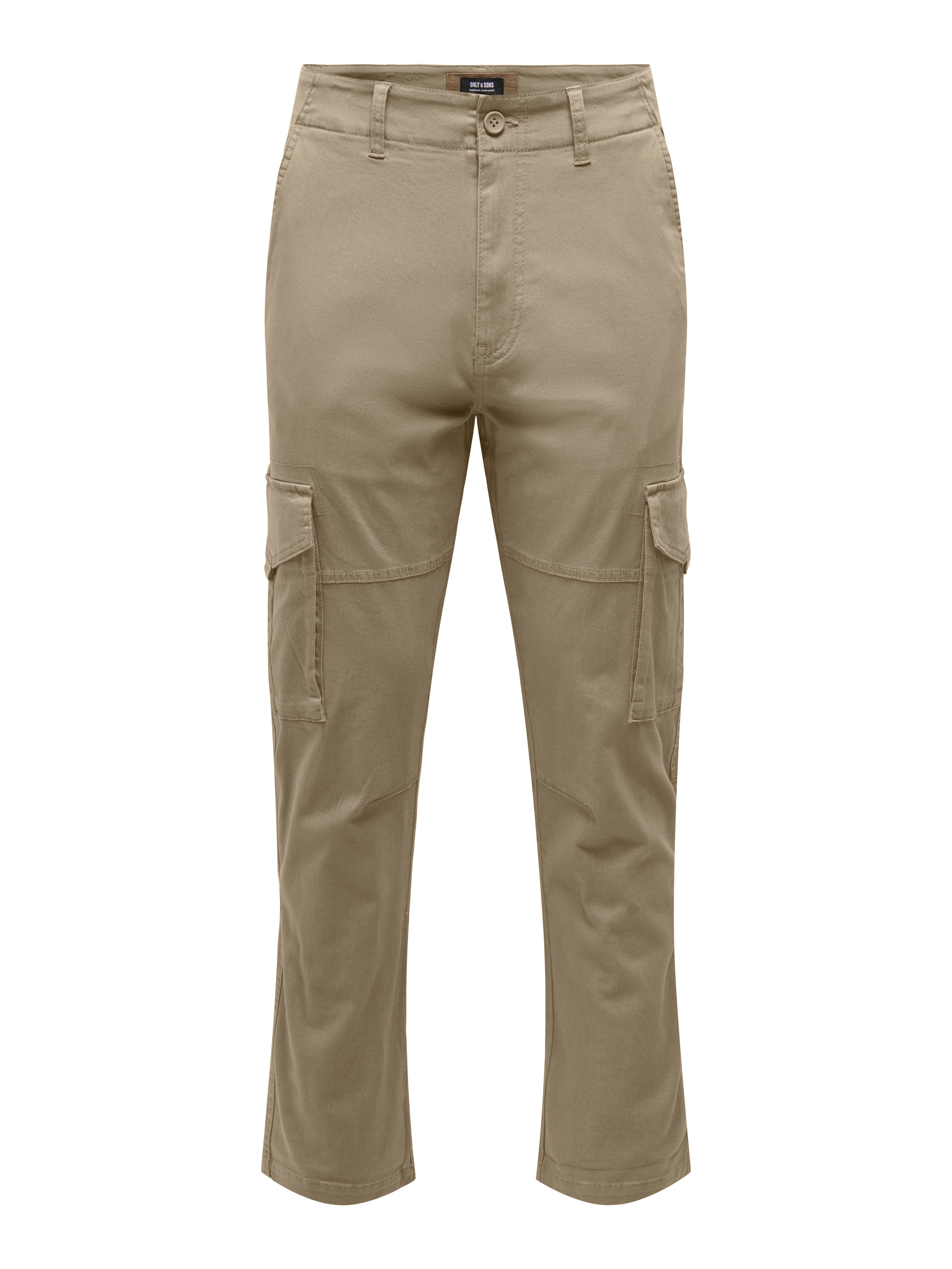 ONSDEAN Tapered Fit Cargo trousers | Light Grey | ONLY & SONS® ONSDEAN Tapered Fit Cargo trousers | Light Grey | ONLY & SONS®