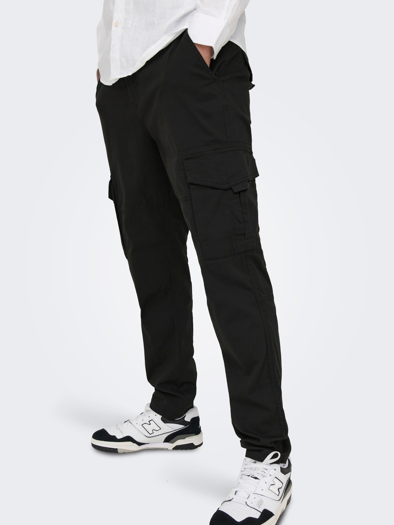 ONLY & SONS Pantalons Tapered Fit -Black - 22025431