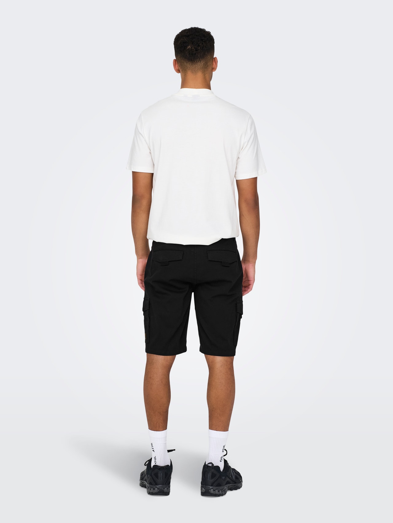 ONLY & SONS Shorts estilo cargo Corte regular -Black - 22025602