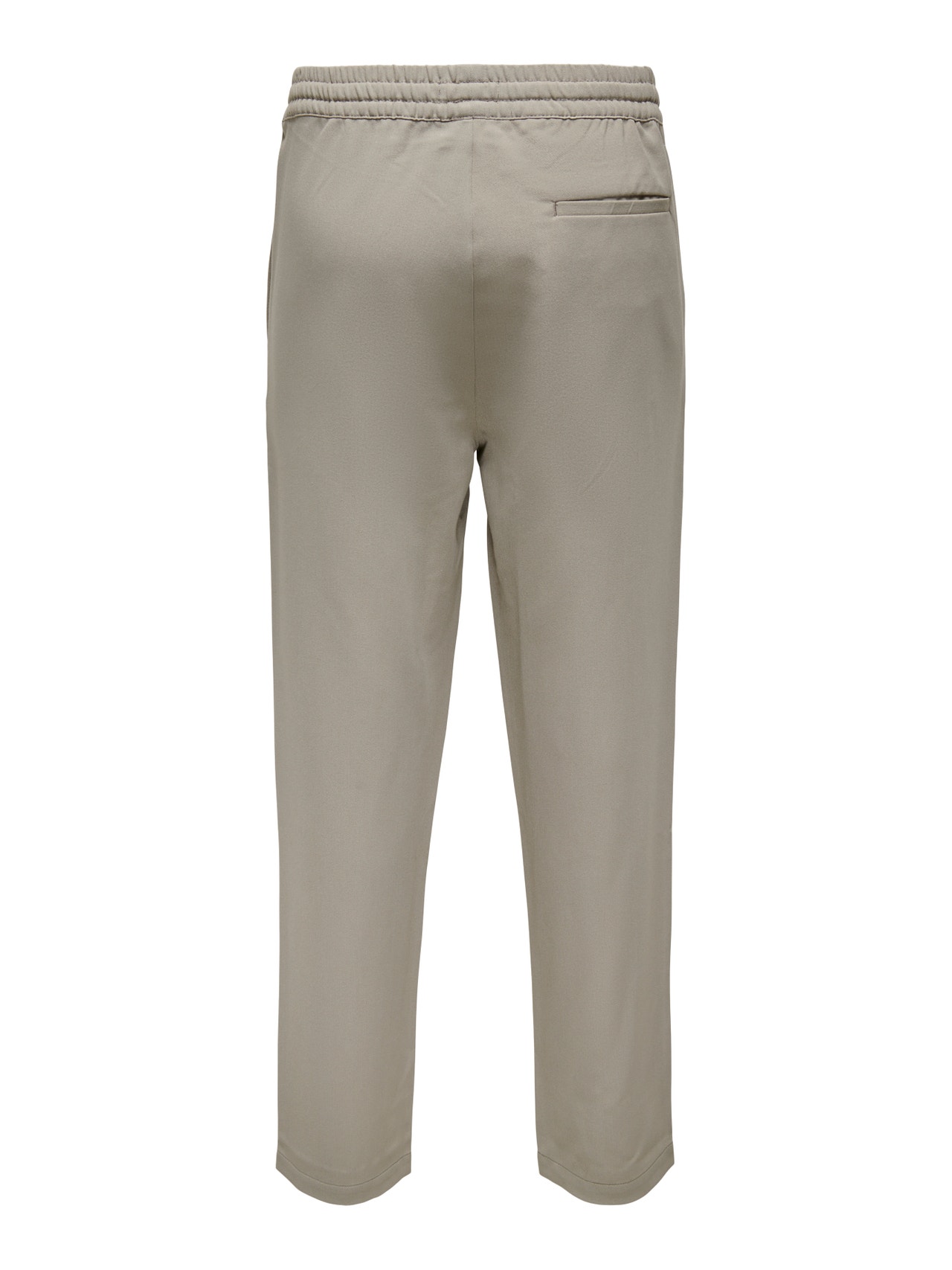ONLY & SONS Loose Fit Mid rise Trousers -Vintage Khaki - 22025664