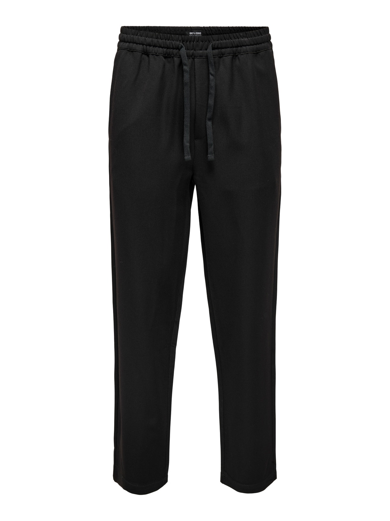 ONLY & SONS Loose Fit Mid rise Trousers -Black - 22025664