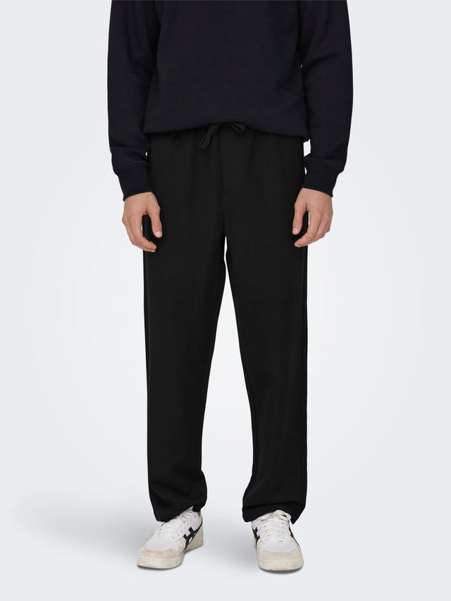 ONLY & SONS Solid colored classic pants - 22025664