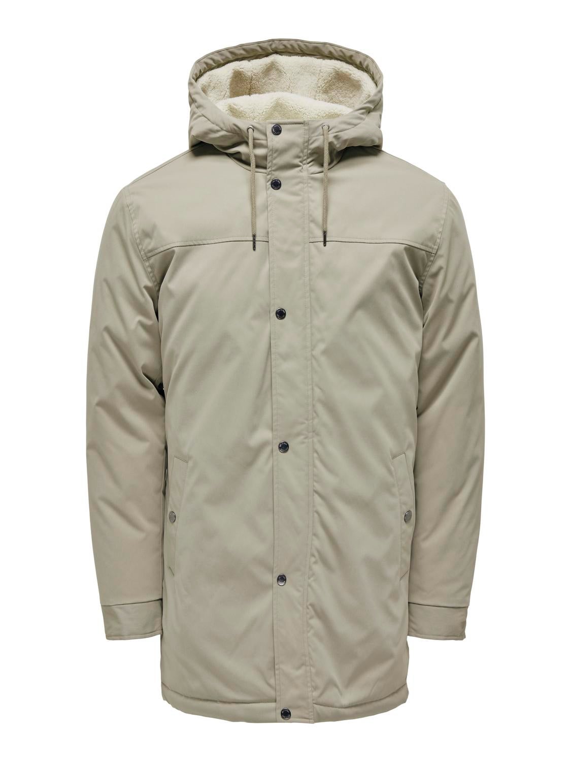 Hooded parka jacket with 30% discount! | ONLY & SONS®