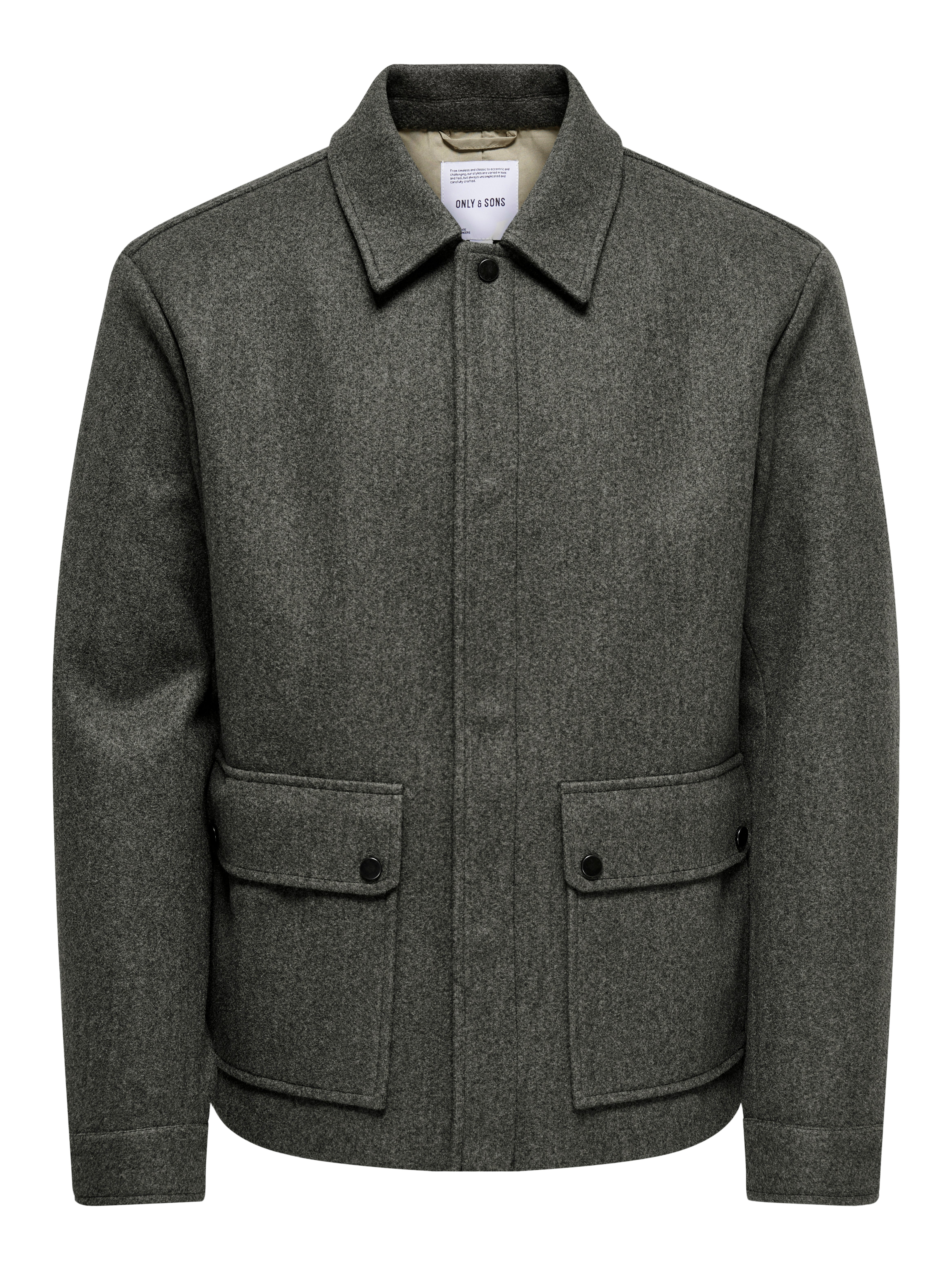 ONSCONNOR Jacket | Dark Grey | ONLY & SONS®
