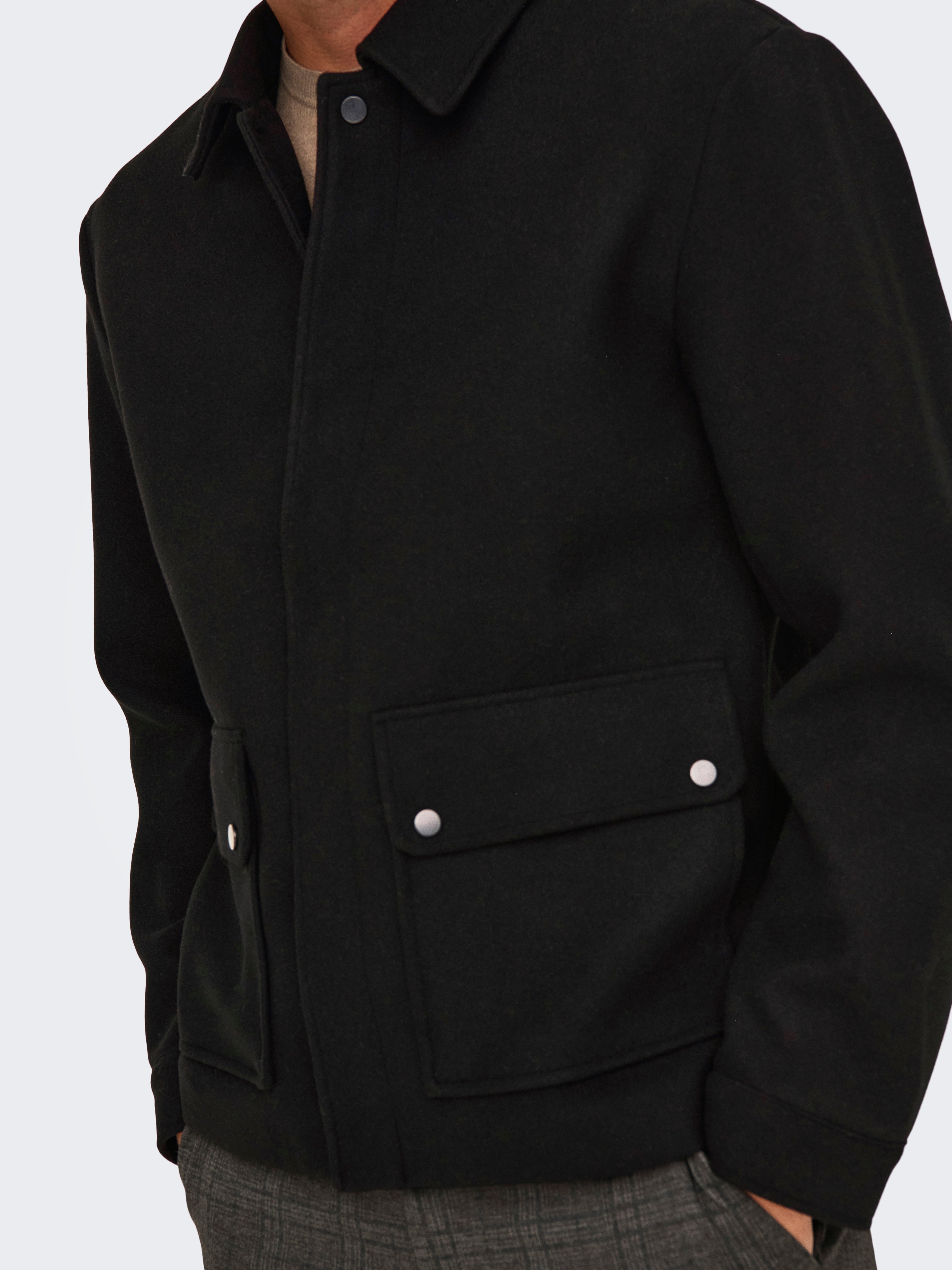 ジャケット・アウター laubeblanc mix tweed No collar jacket Mix tweed No collar jacket – L'AUBE BLANC