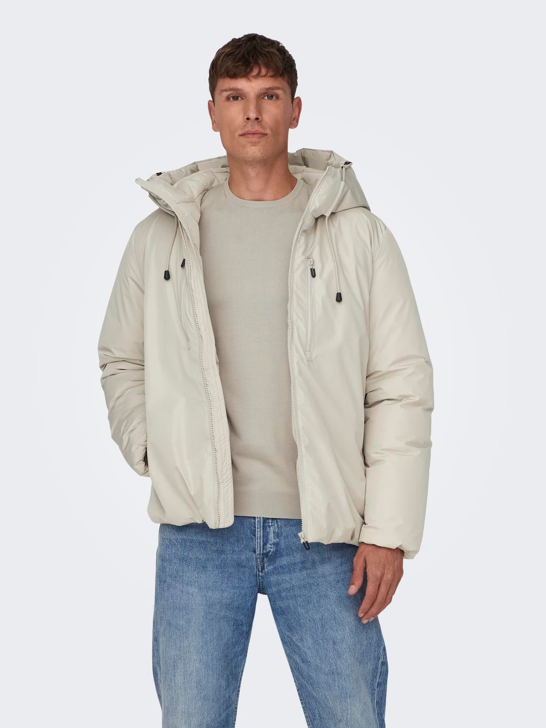 Only and shop sons puffer jacket