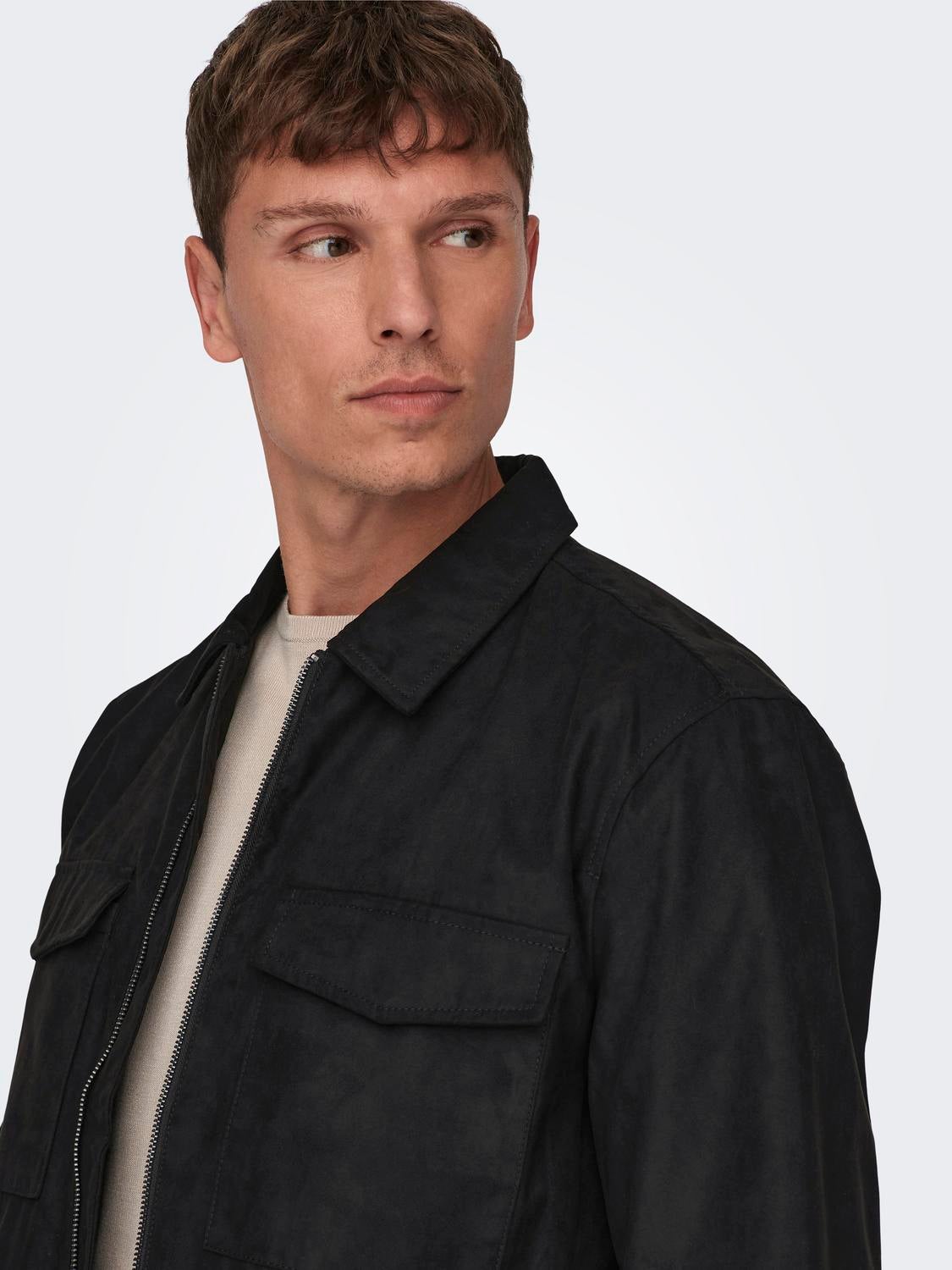 Only and sons hot sale biker jacket