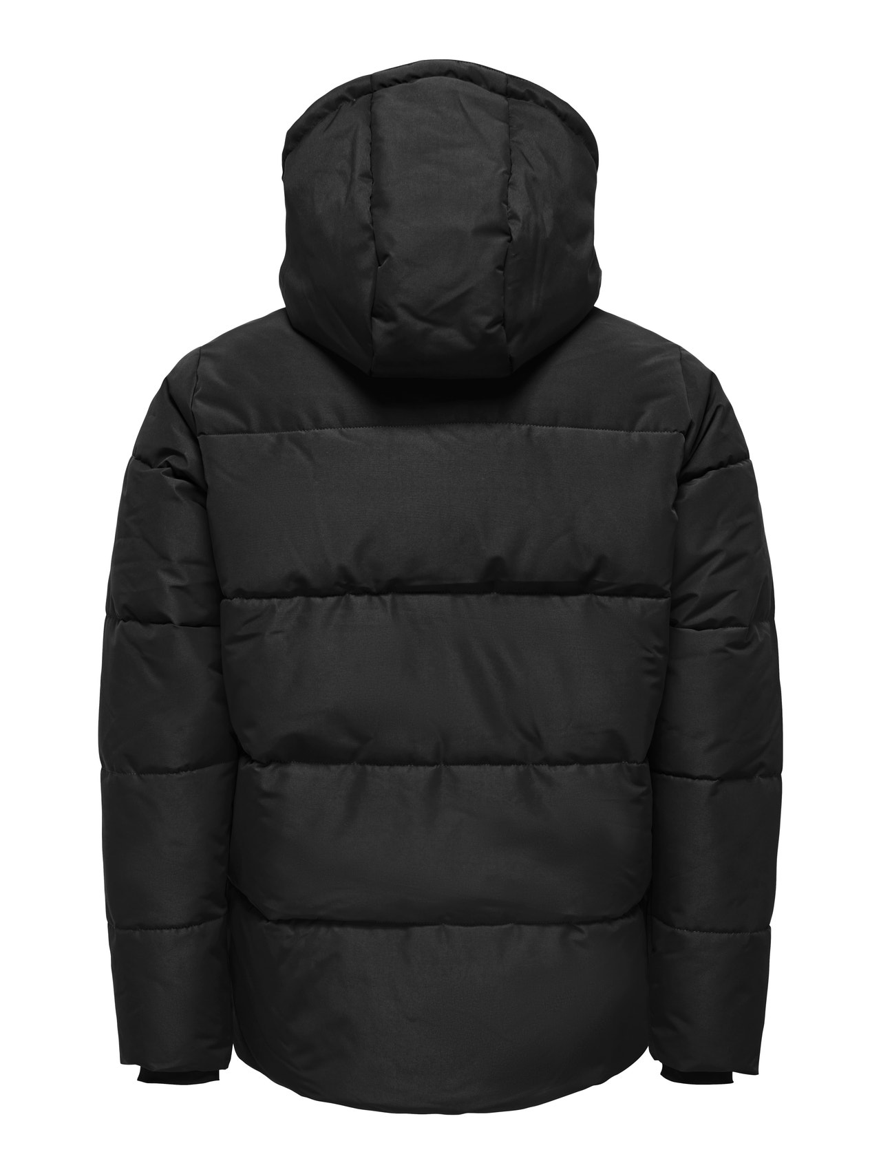 ONLY & SONS Detachable hood Jacket -Black - 22025825
