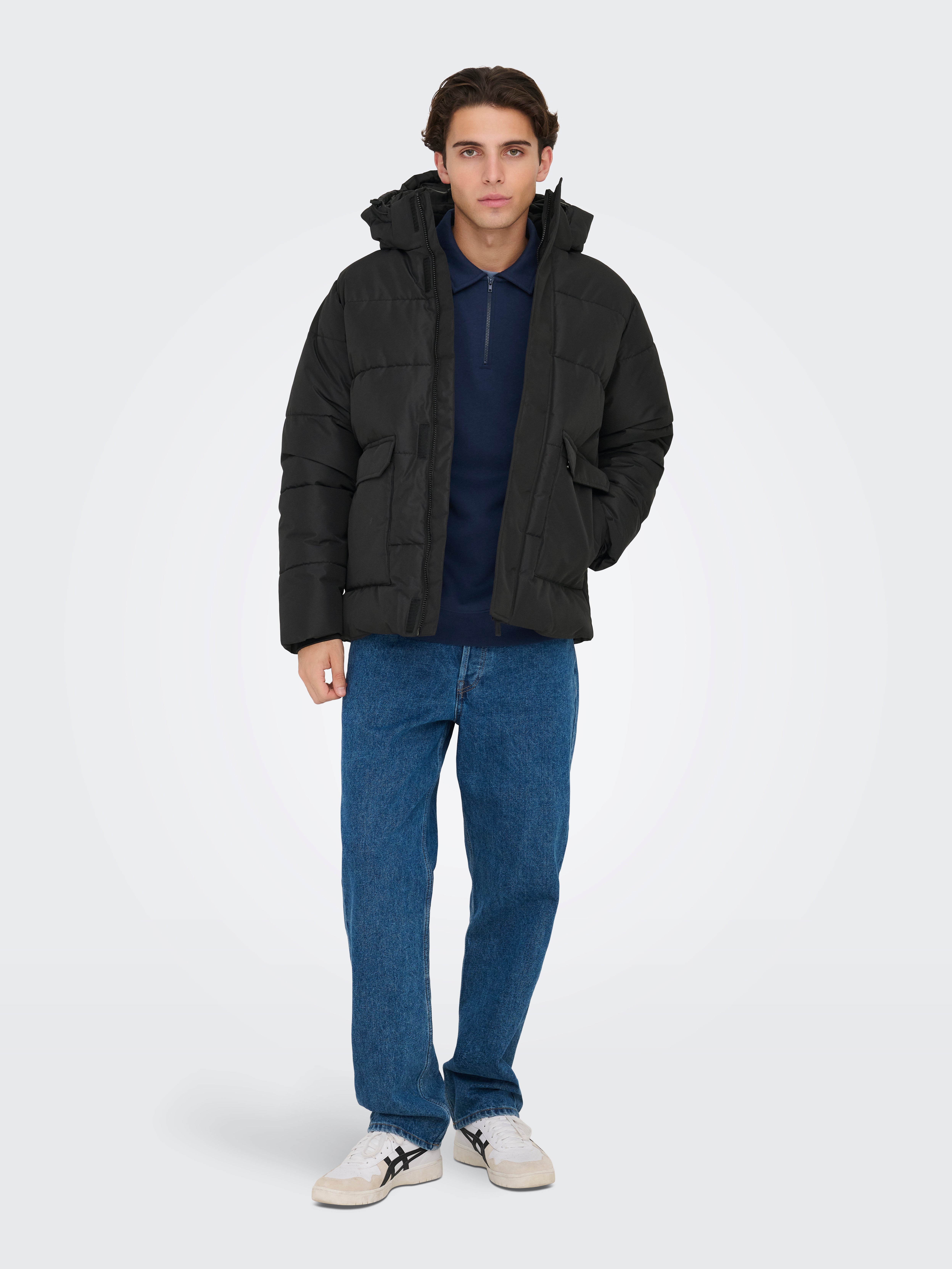 ONSCARL Puffer jacket | Black | ONLY & SONS®