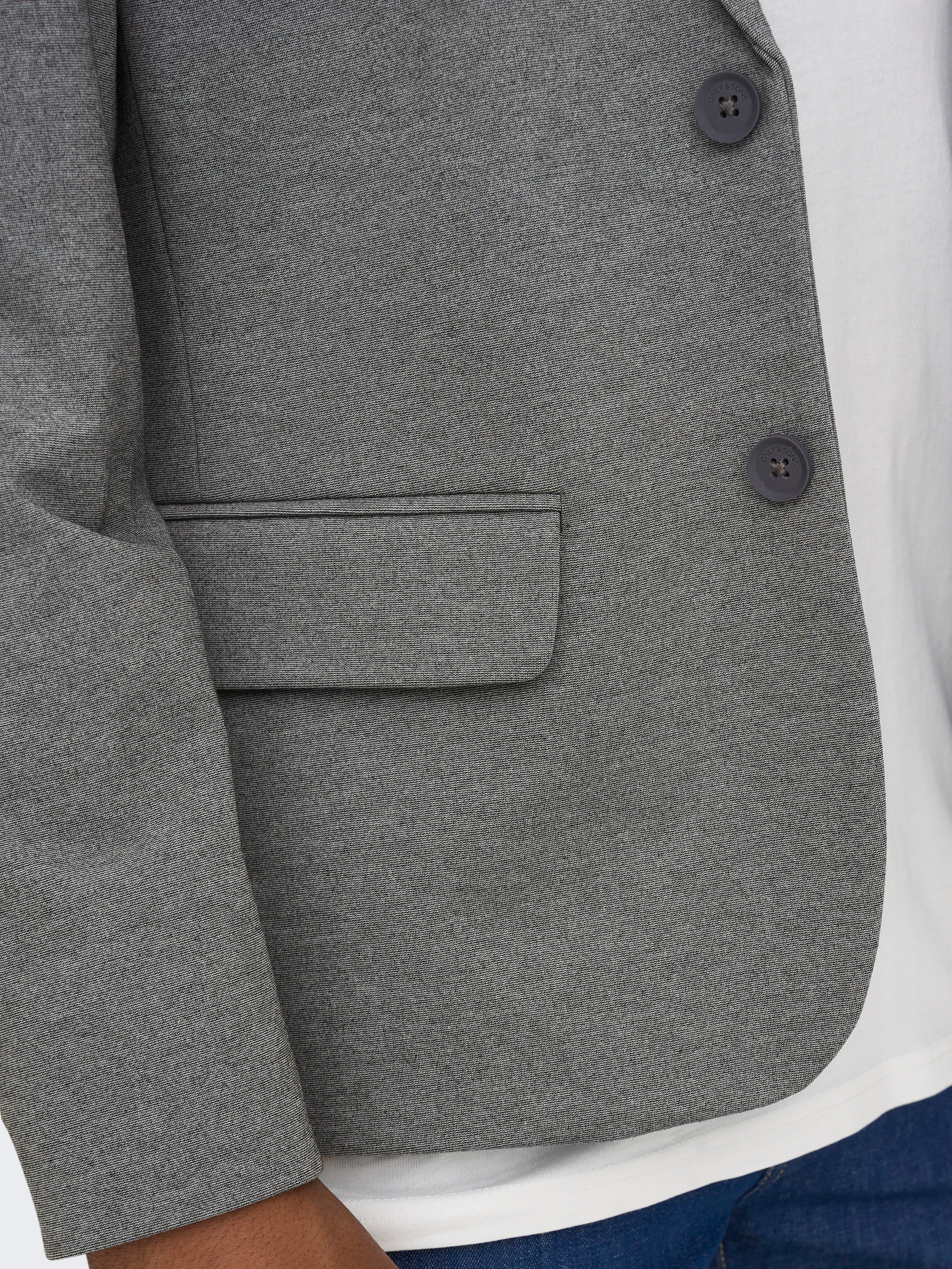 Medium on sale grey blazer