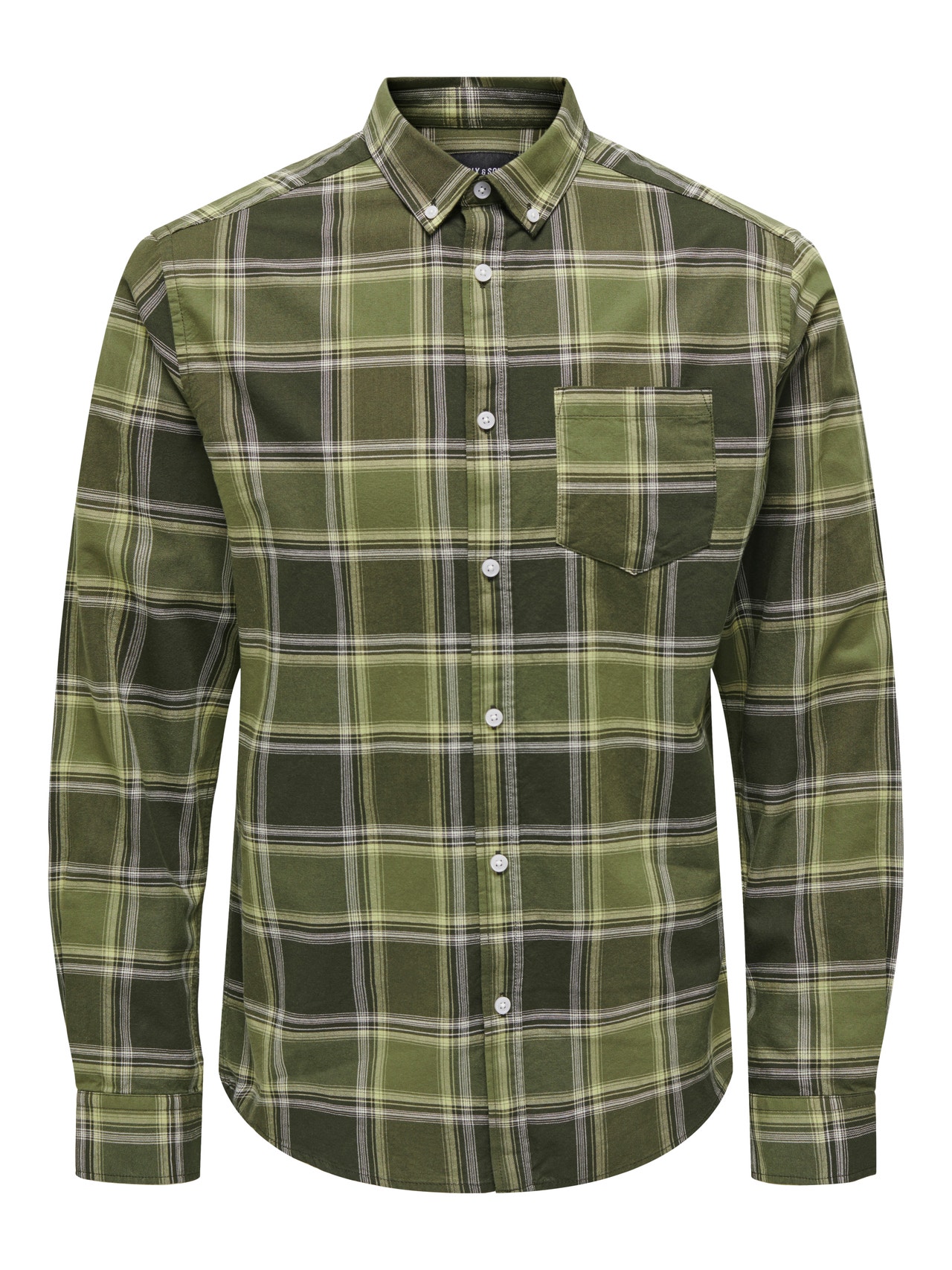 ONLY & SONS Slim fit Button down-kraag Overhemd -Rosin - 22025979