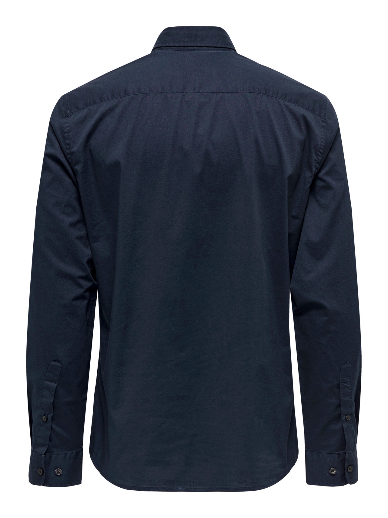 ONLY & SONS Slim fit Overhemd kraag Overhemd -Dark Navy - 22026000