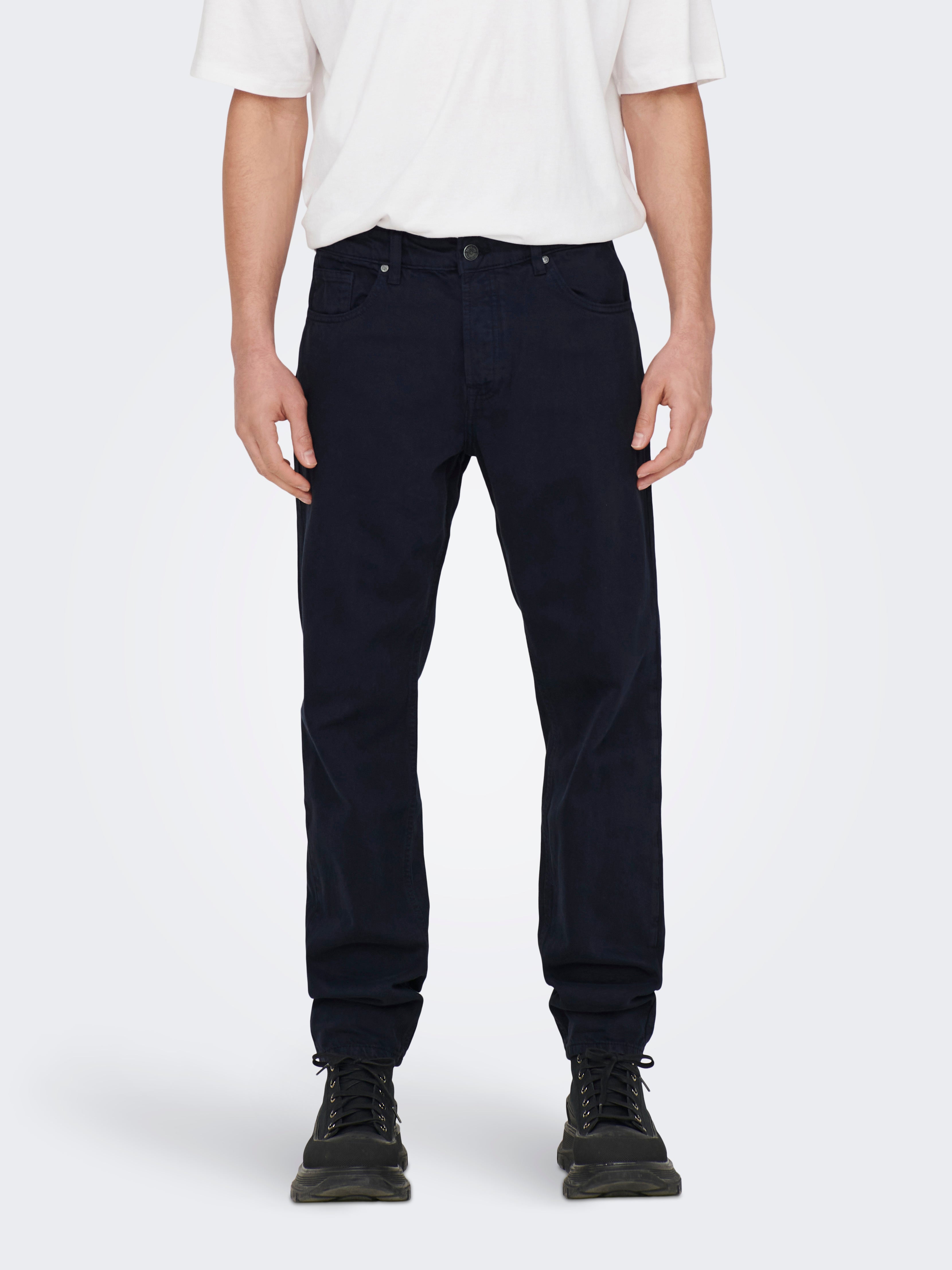 ONSLINUS PANT CROP 2454 | Black | ONLY & SONS®