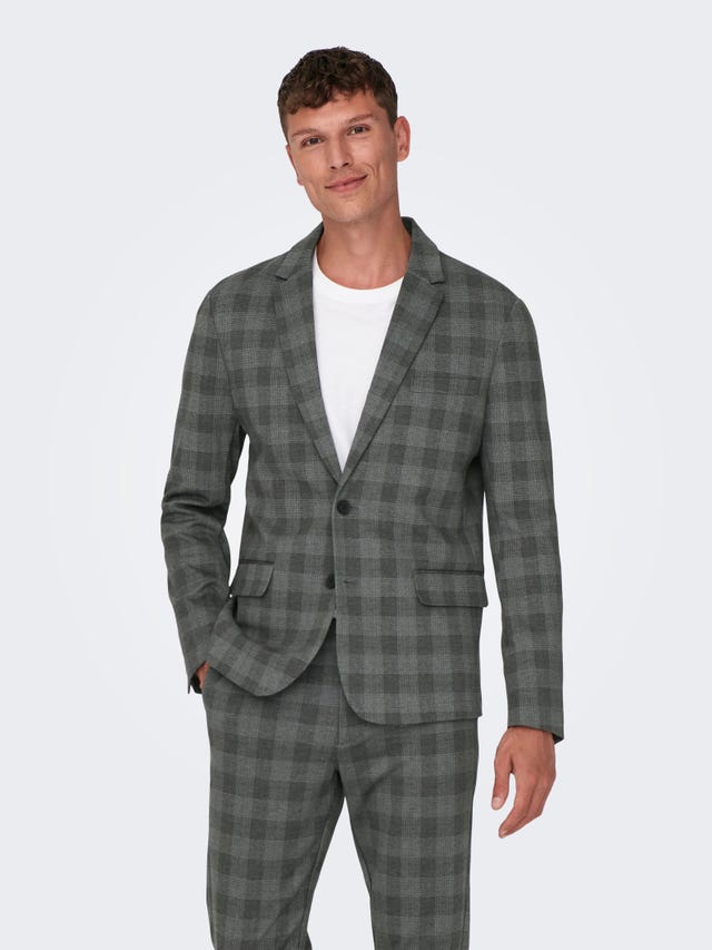 ONLY & SONS Blazers Slim Fit Col à revers - 22026174