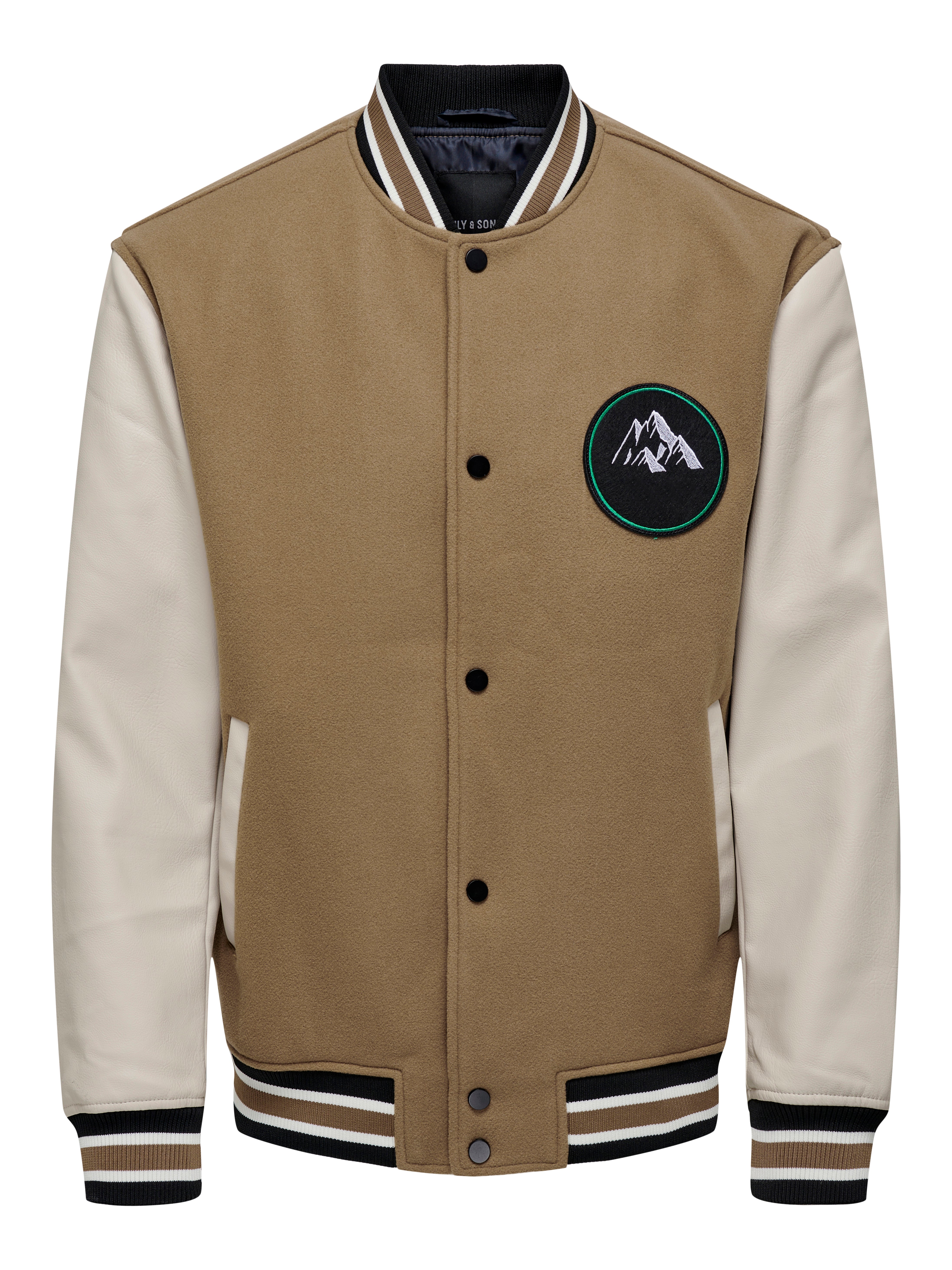 Baseball Ribbed cuffs Jacket