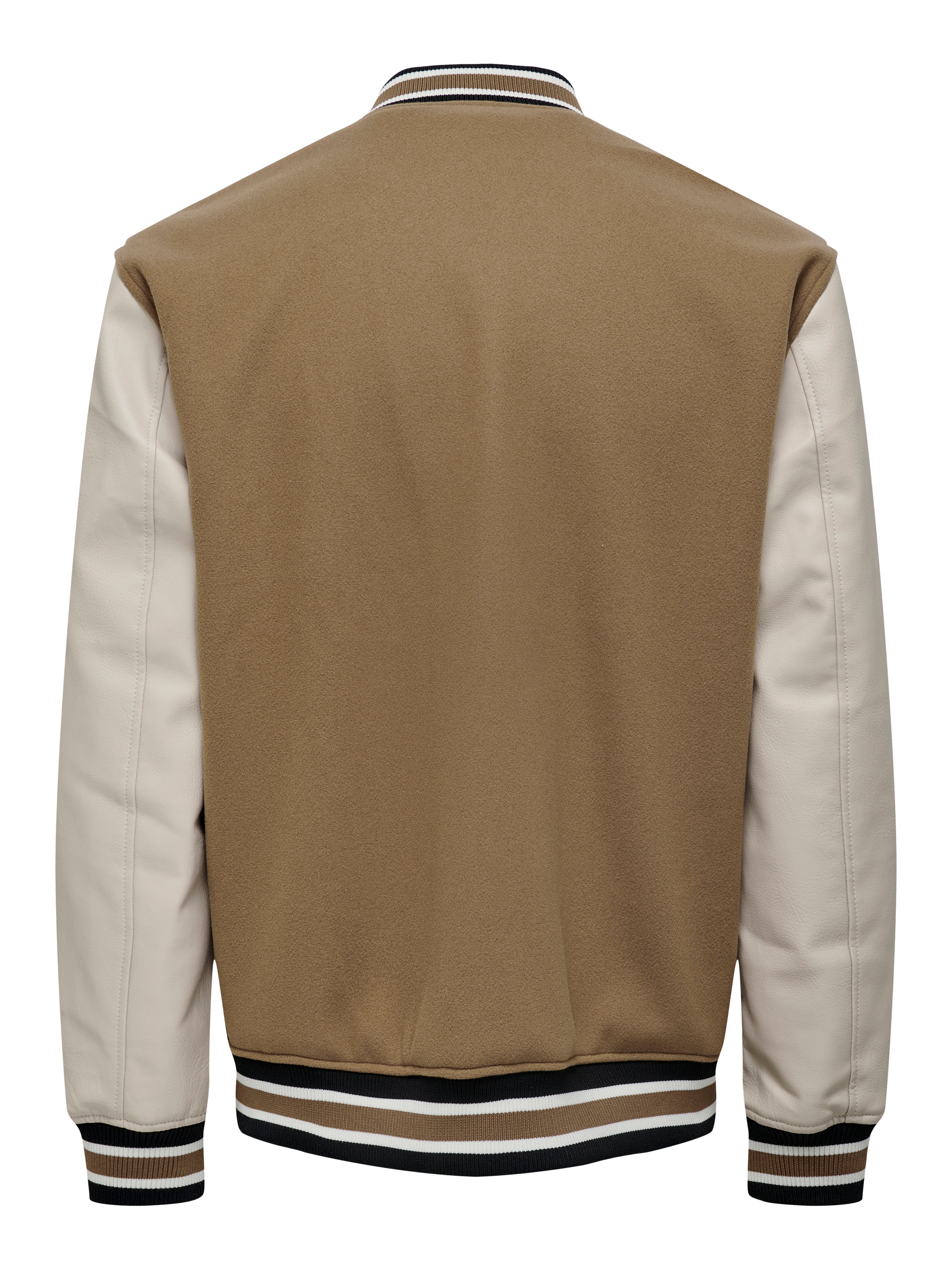 Deuxieme Classe　Charm blouson ONSJOSHUA Veste bomber | Noir | ONLY & SONS®