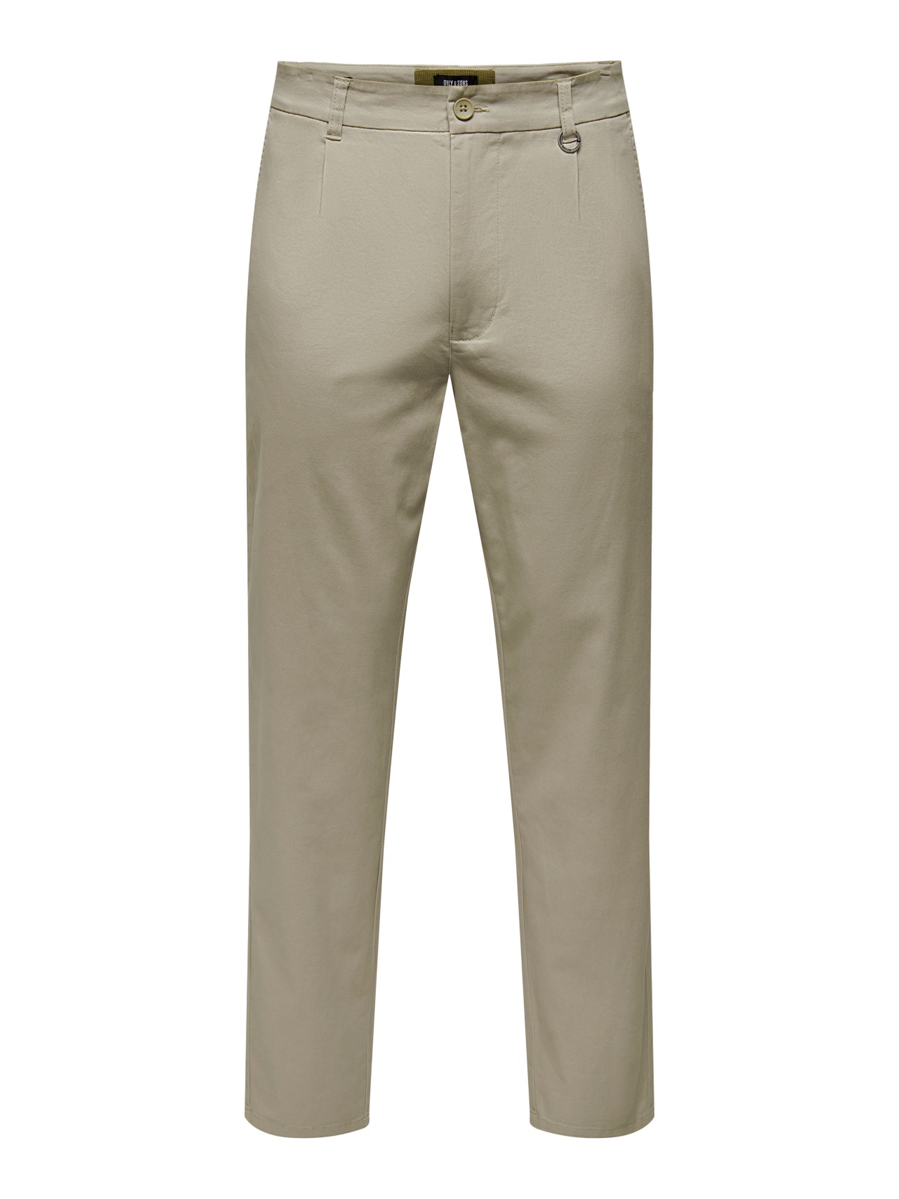 ONLY & SONS Pantalons Tapered Fit Taille moyenne -Crockery - 22026225