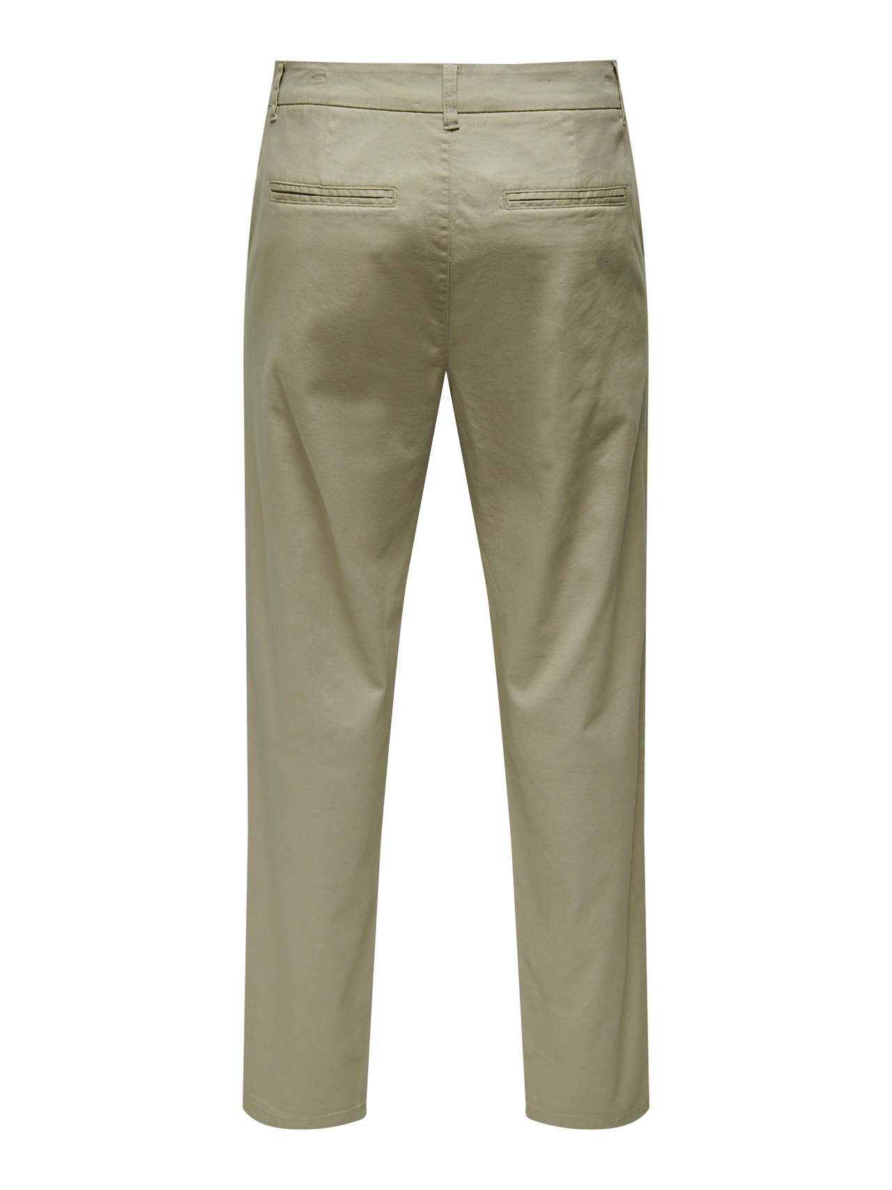 ONLY & SONS Pantalons Tapered Fit Taille moyenne -Crockery - 22026225