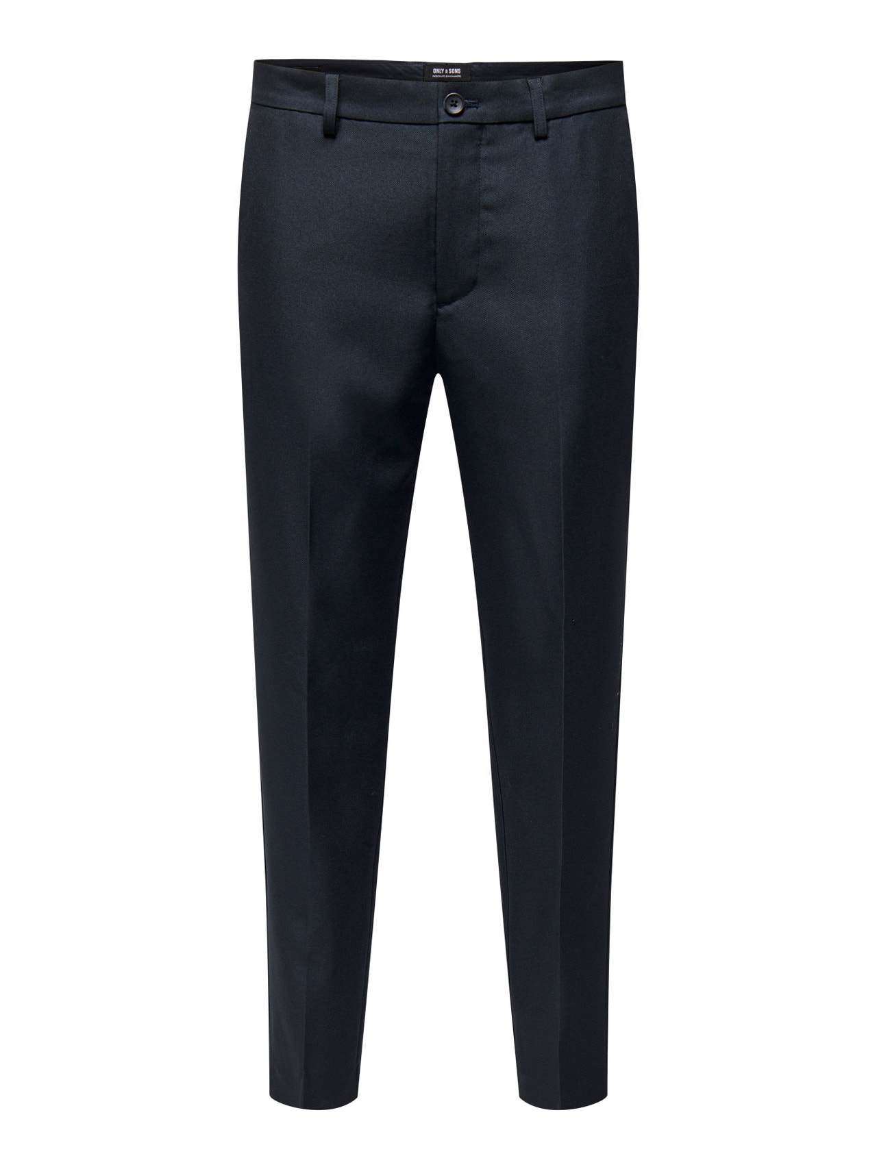 ONLY & SONS Slim Fit Tailored Trousers -Dark Navy - 22026243