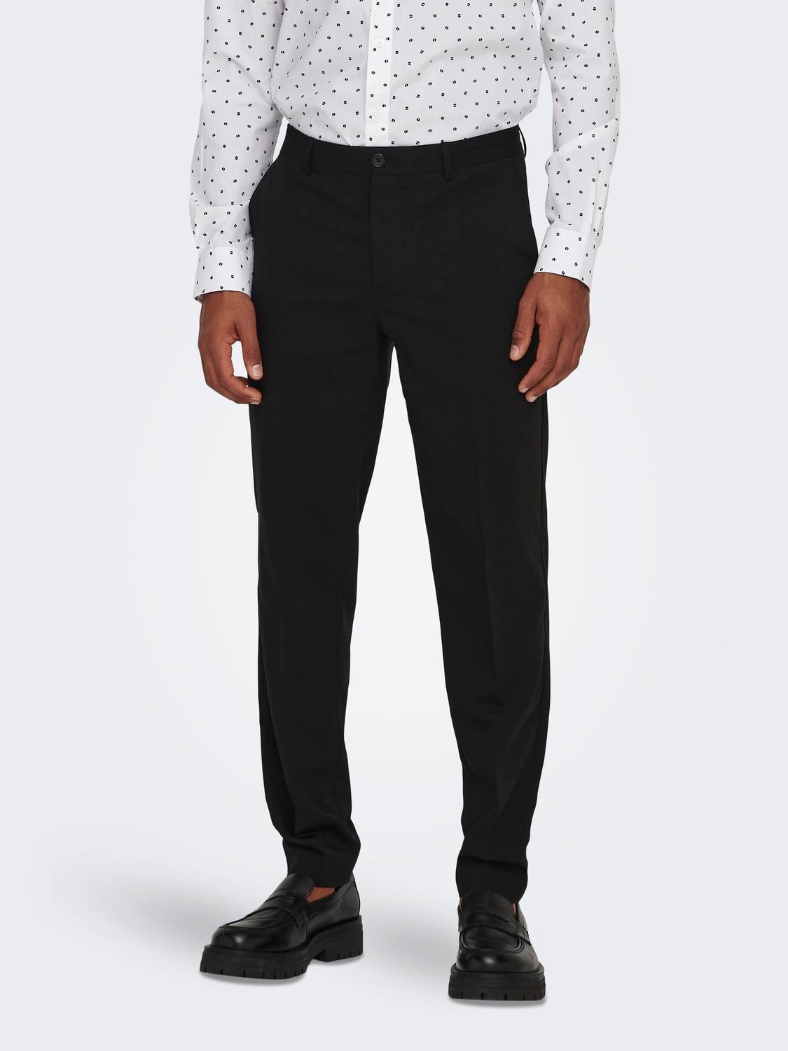 ONLY & SONS Classic chinos -Black - 22026271