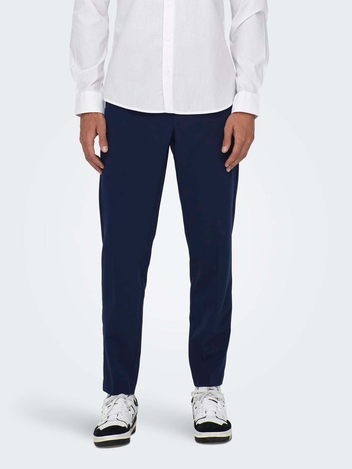ONLY & SONS Pantalons de tailleur Slim Fit -Navy Blazer - 22026271