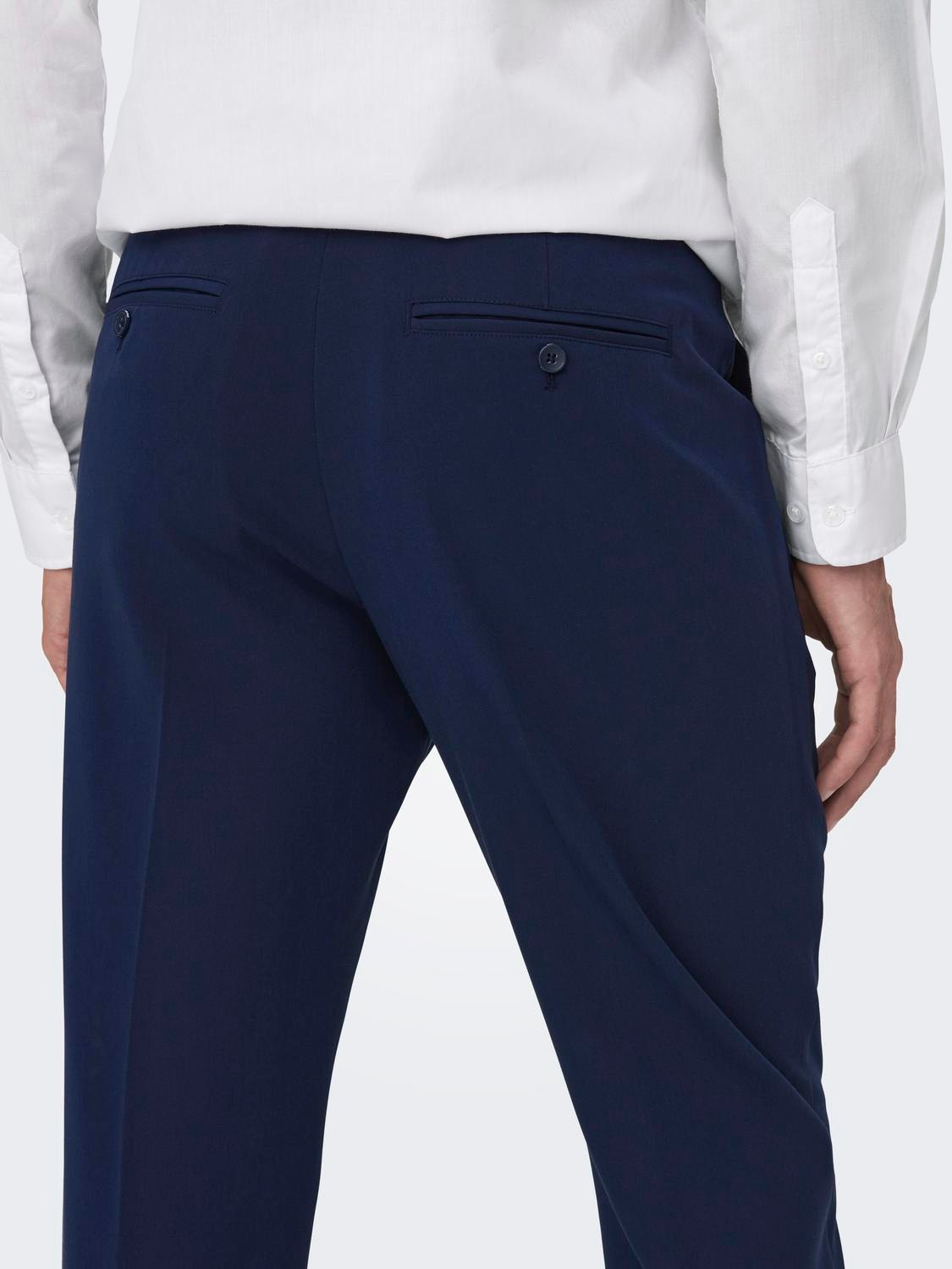 ONLY & SONS Slim fit Pantalon -Navy Blazer - 22026271
