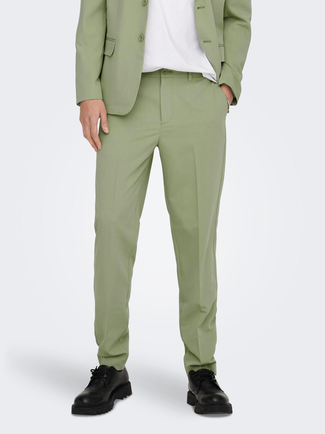 ONLY & SONS Pantalons de tailleur Slim Fit -Tea - 22026271
