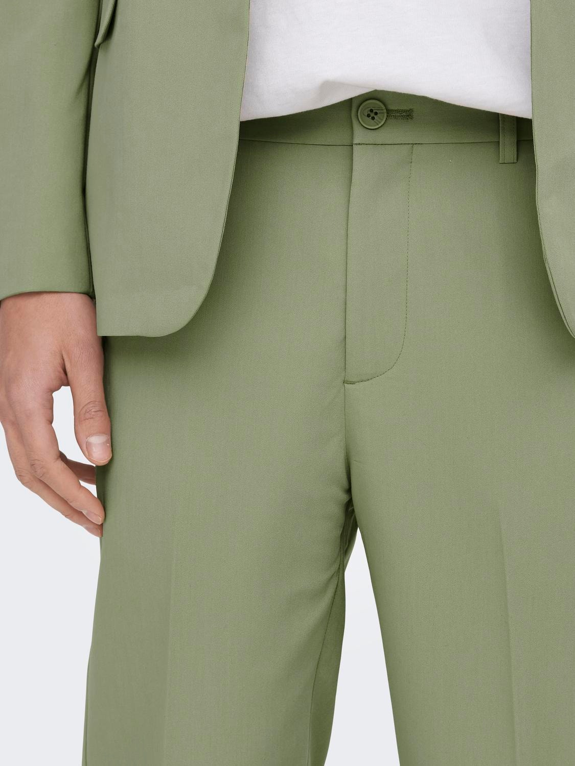 ONLY & SONS Pantalons de tailleur Slim Fit -Tea - 22026271