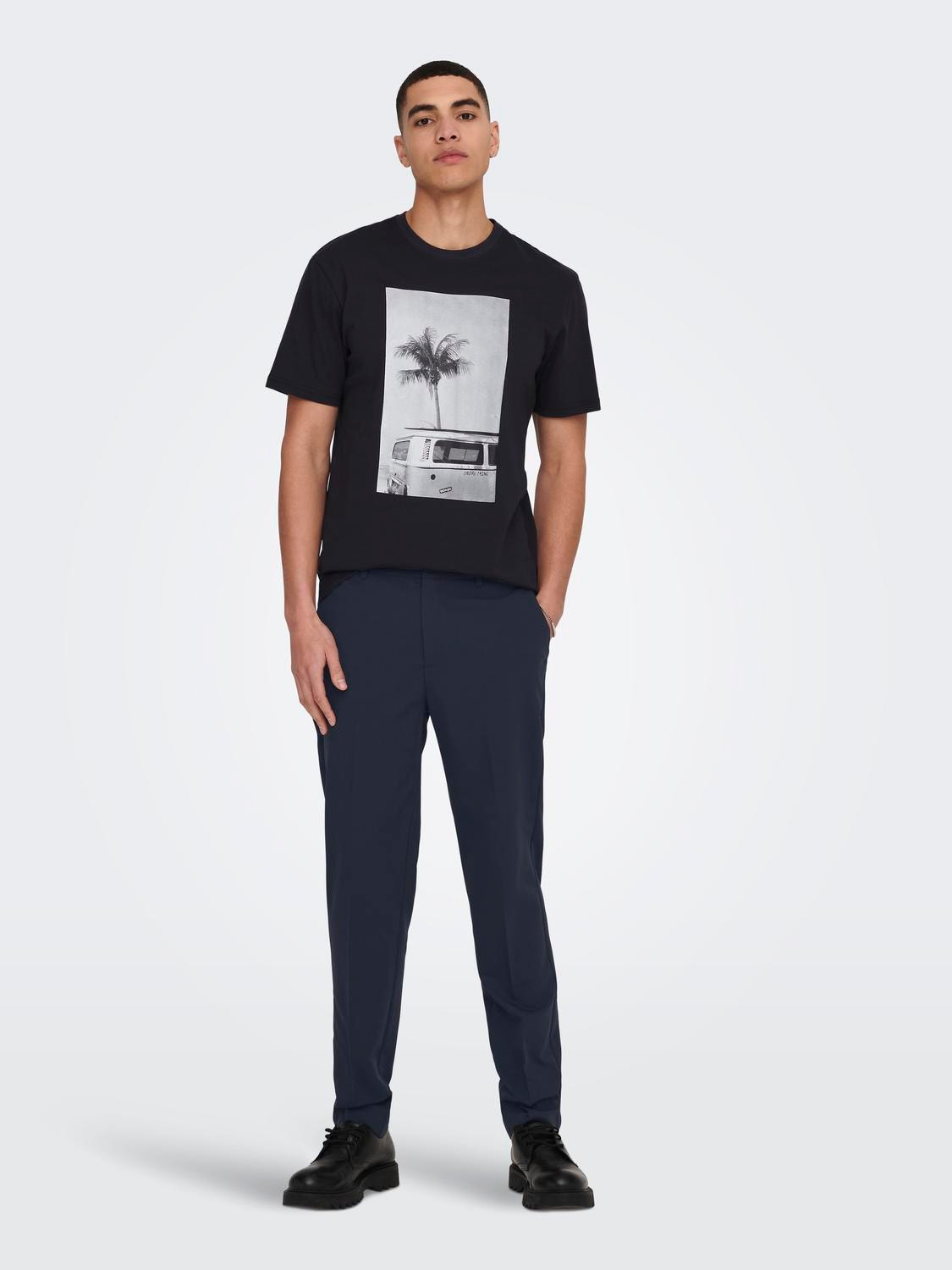 ONLY & SONS Pantalons de tailleur Slim Fit -Dark Navy - 22026271