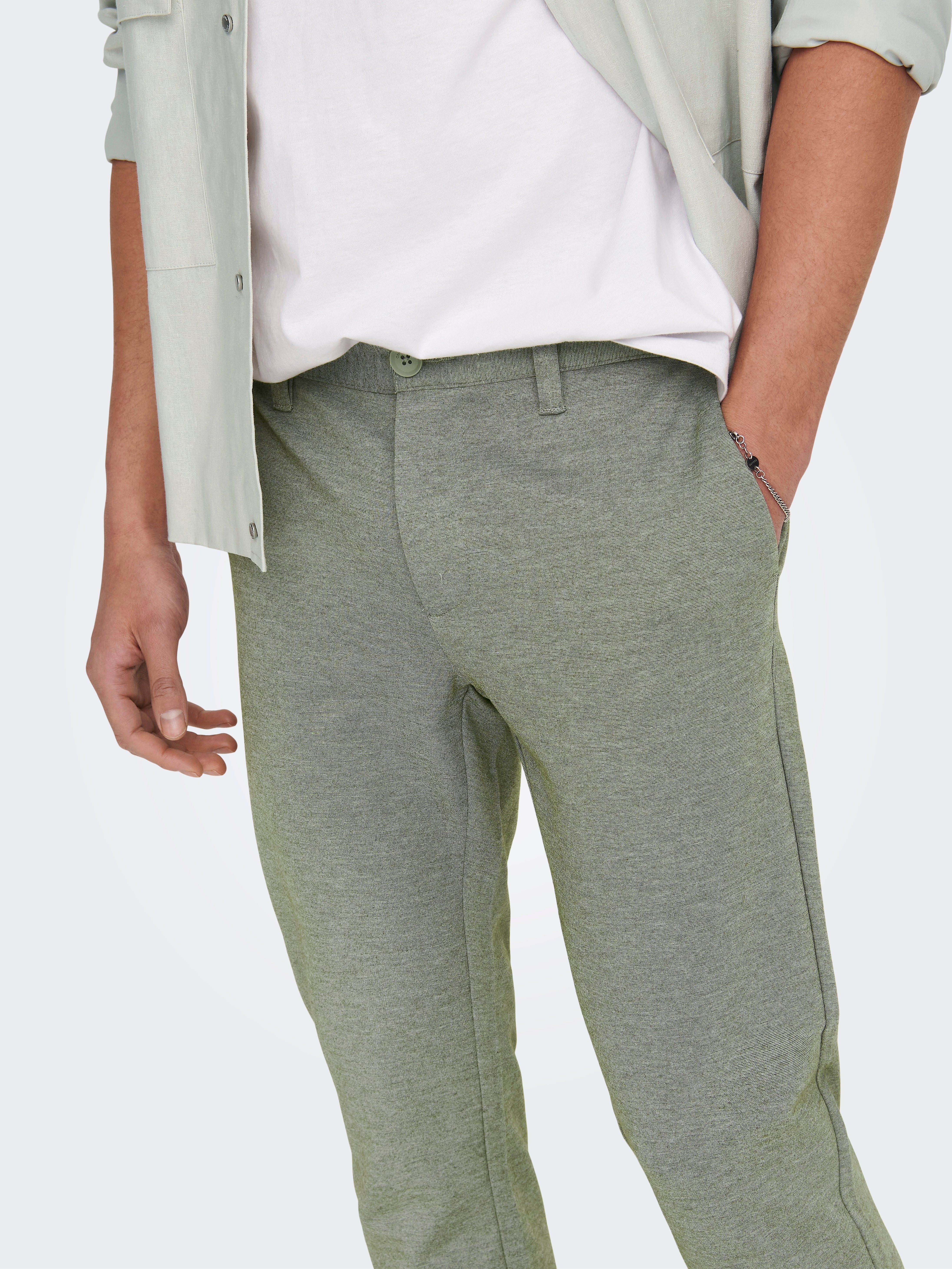 【新品・aLORS】Pantalon chino 【a】ダークエスプレッソカーキ aLORS(アロー)｜Pantalon chino/ダークエスプレッソカーキ の