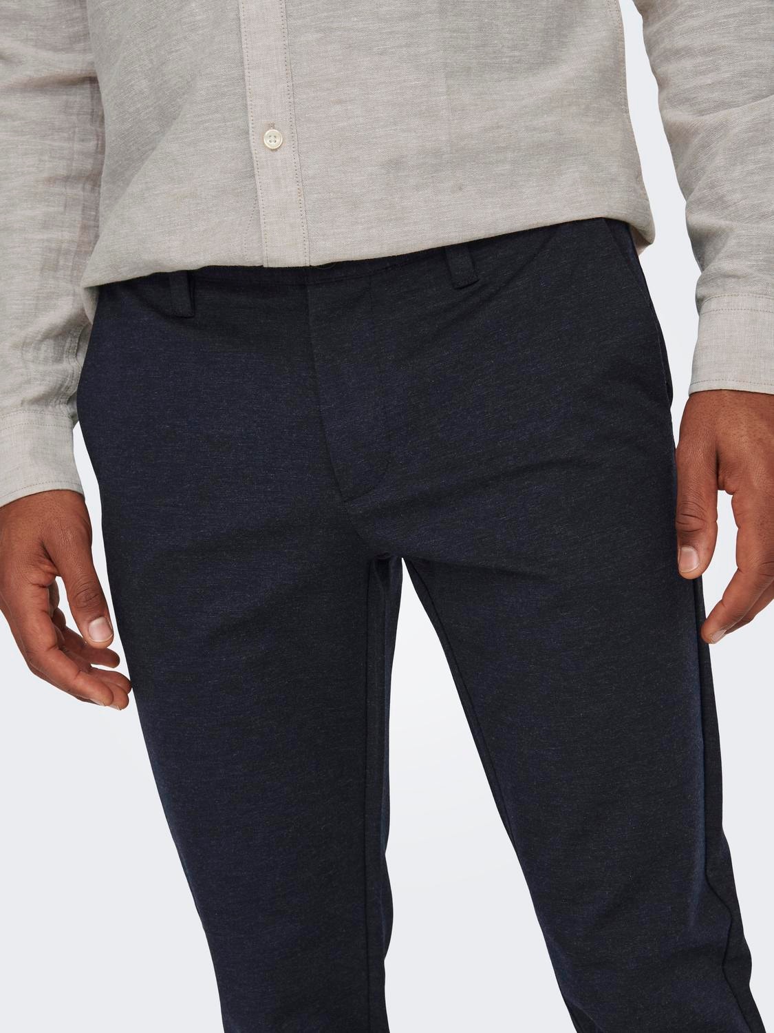 ONLY & SONS Classic chino trousers -Dress Blues - 22026326