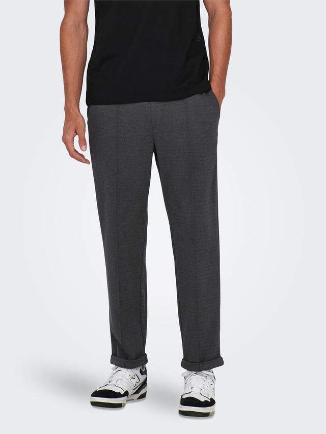 ONLY & SONS Comfort Fit Tailored Trousers - 22026327