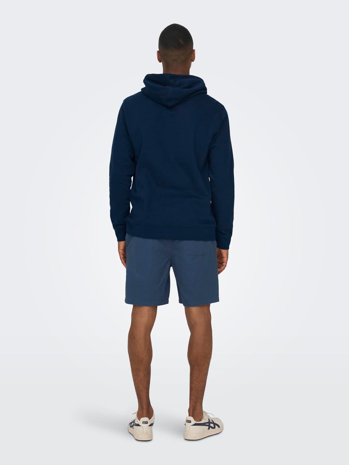 ONLY & SONS Normal passform Hoodie Sweatshirt -Pageant Blue - 22026331