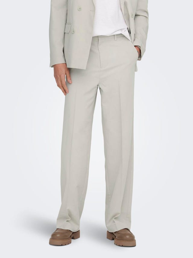 ONLY & SONS Loose Fit Mid waist Tailored Trousers - 22026400