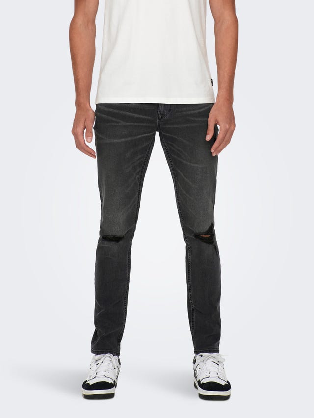 ONLY & SONS Jeans Slim Fit Taille moyenne - 22026457