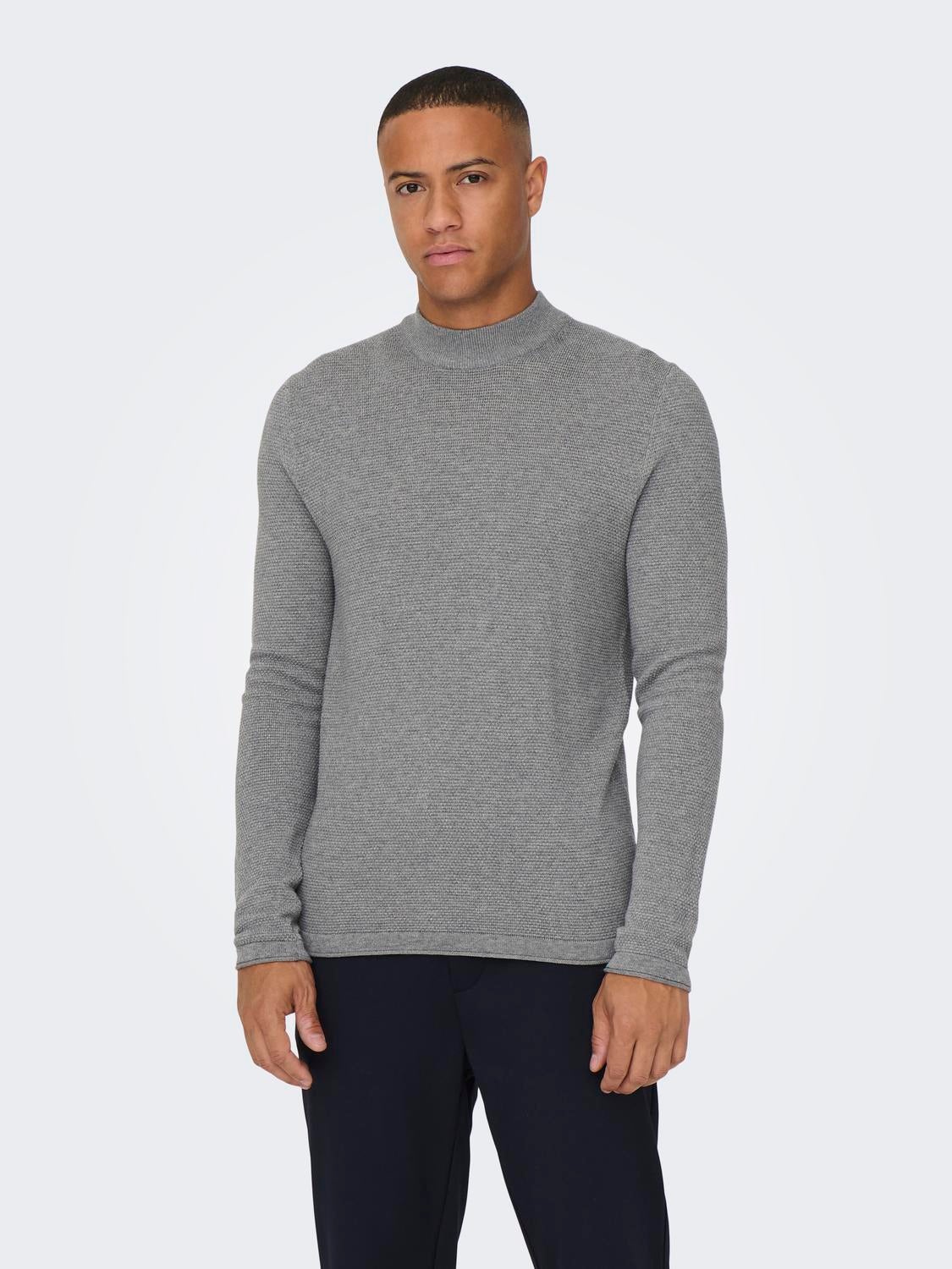 Next to me hot sale mock neck sweater