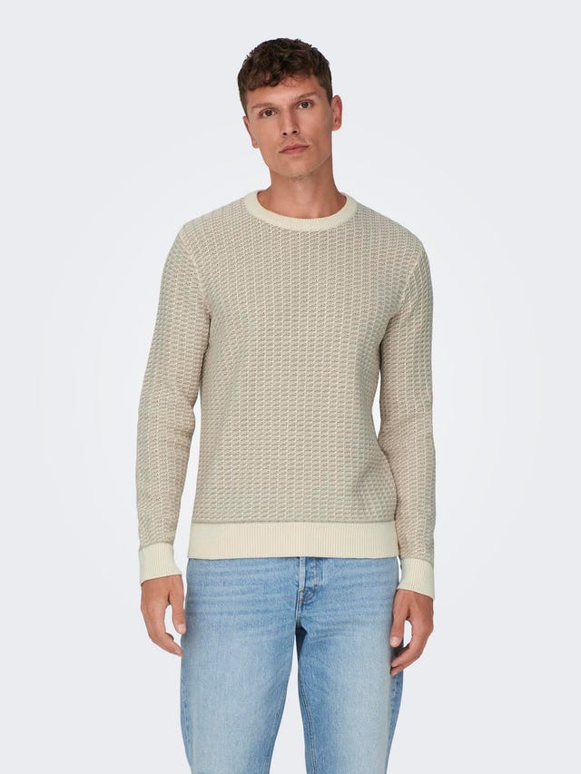ONLY & SONS Crew neck Pullover - 22026506
