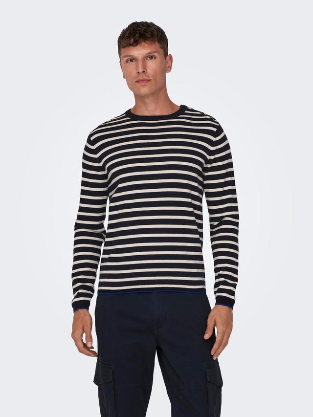 ONLY & SONS Crew neck Pullover - 22026523