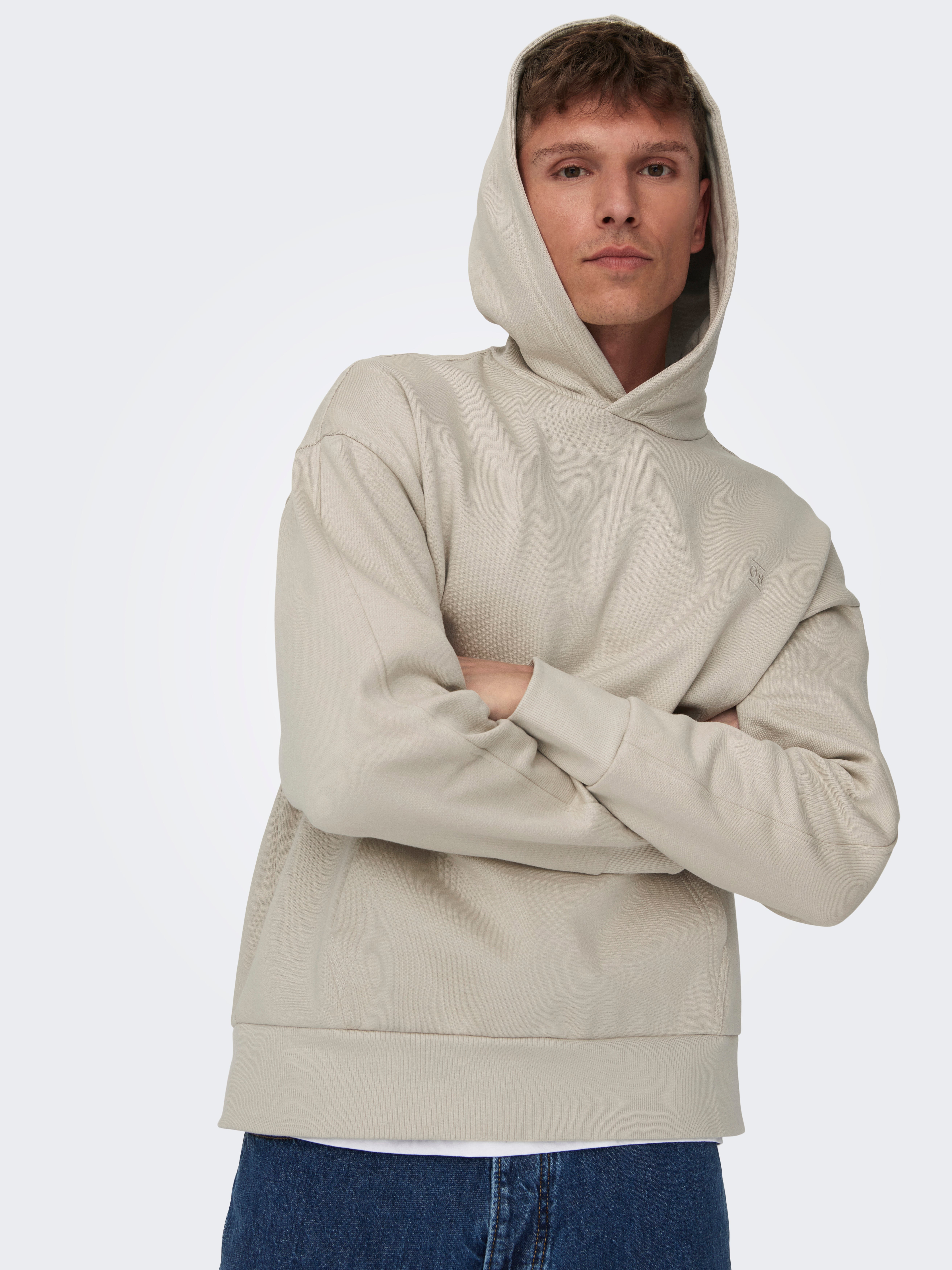 日本最大の Light | Sweatshirt ONSDAN Grey SONS® & ONLY | トップス