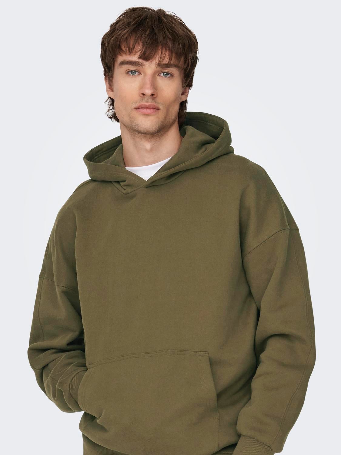 Men's relaxed fit online sweatshirts