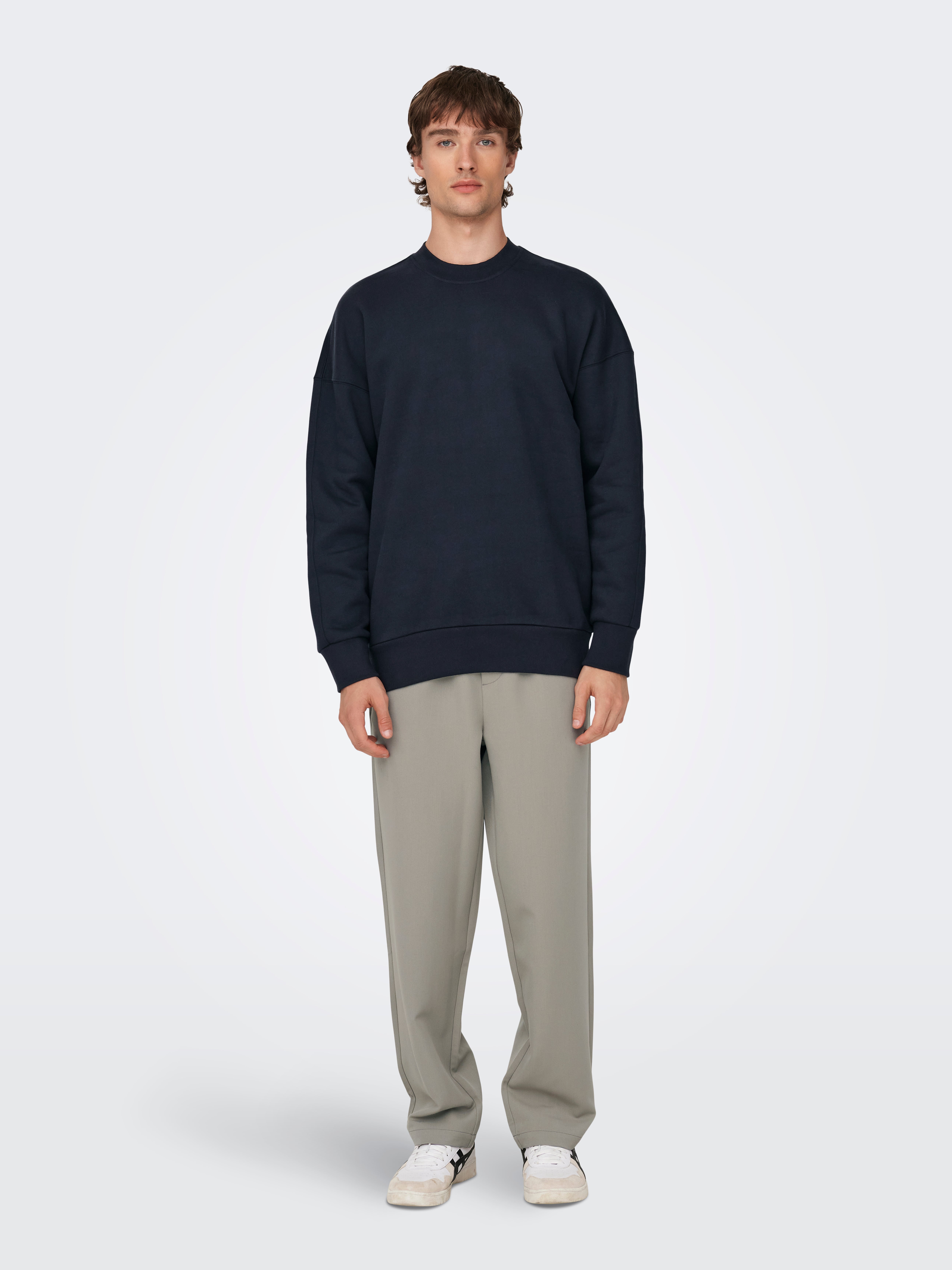 ★★Adairs★★ Oversized crew sweatshirt night indigo JP1063 adidas Adicolor Oversized Crew Sweatshirt - Blue | adidas UK