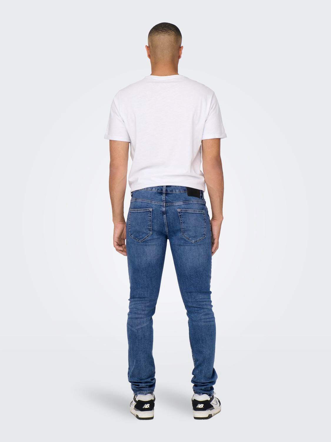 ONSLOOM SLIM M. BLUE 6756 DNM JEANS NOOS | Medium Blue | ONLY & SONS®