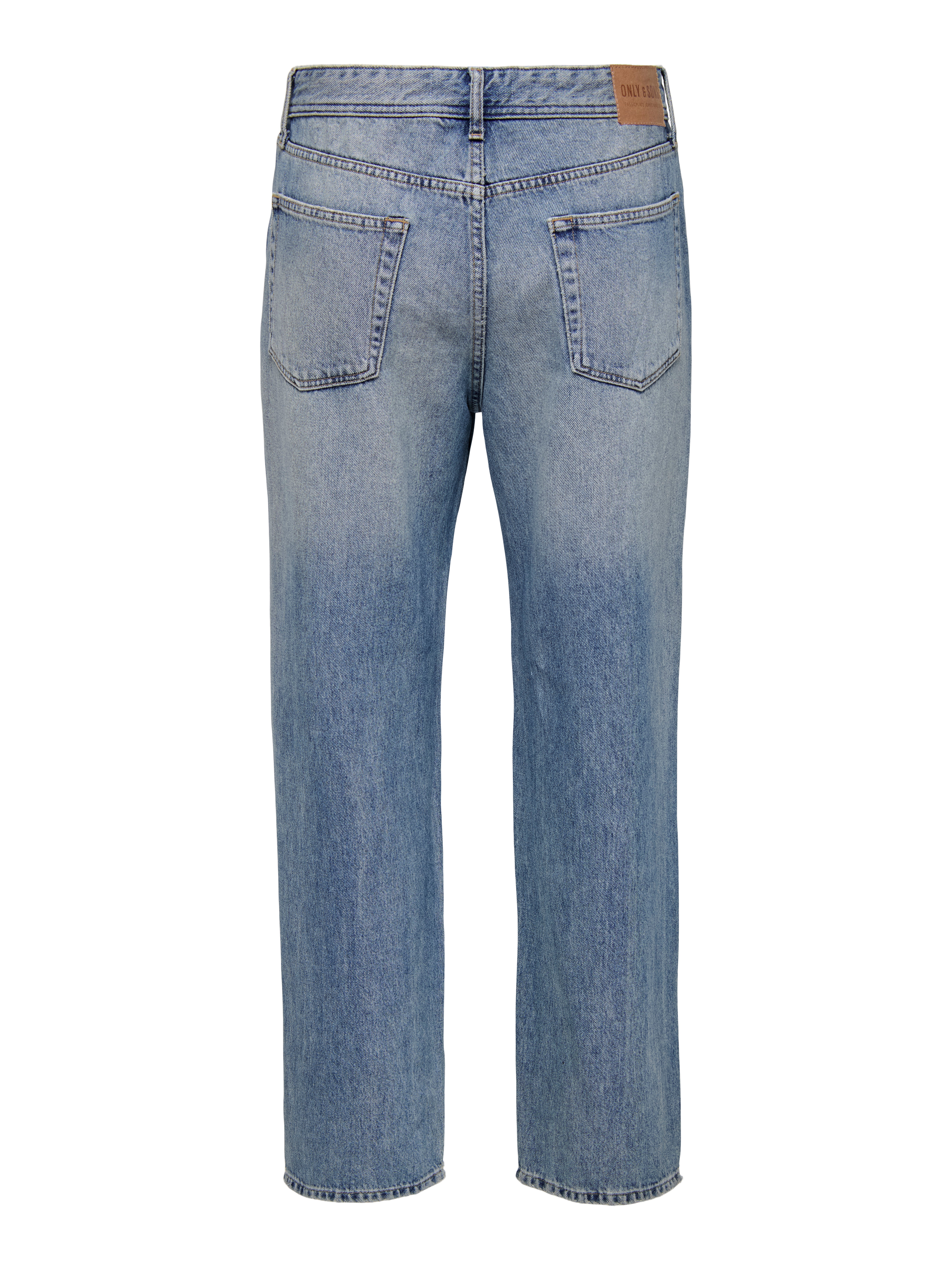デニム・ジーパン S/E/O : 24FW / STRAIGHT LOOSE FIT JEANS (2COLORS) M_ | ルーズストレートデニムパンツ オーガニックコットン使用