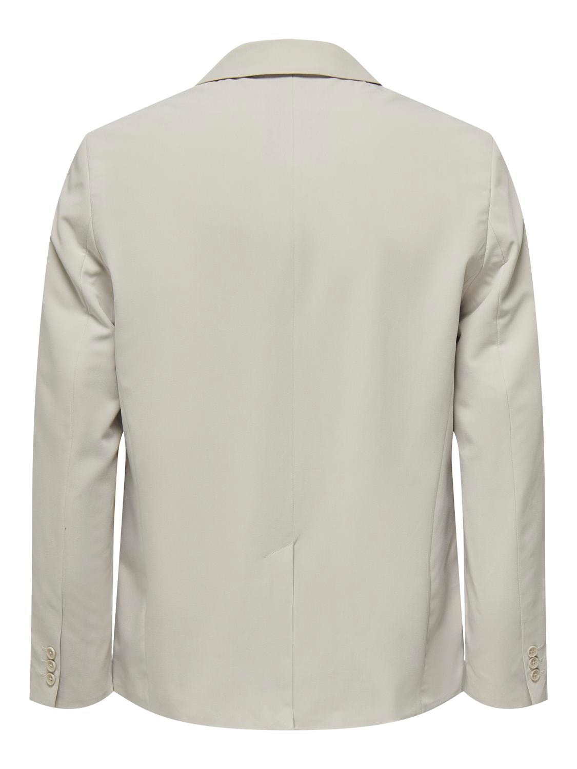 ONLY & SONS Normal pasform blazer -Moonstruck - 22026839