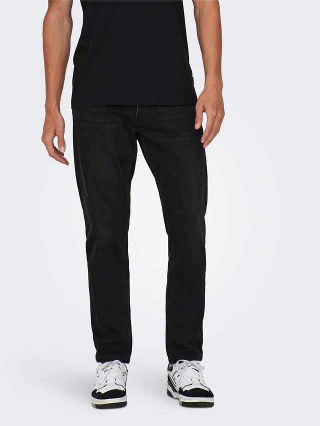 ONLY & SONS Tapered Fit Mid waist Jeans - 22026875