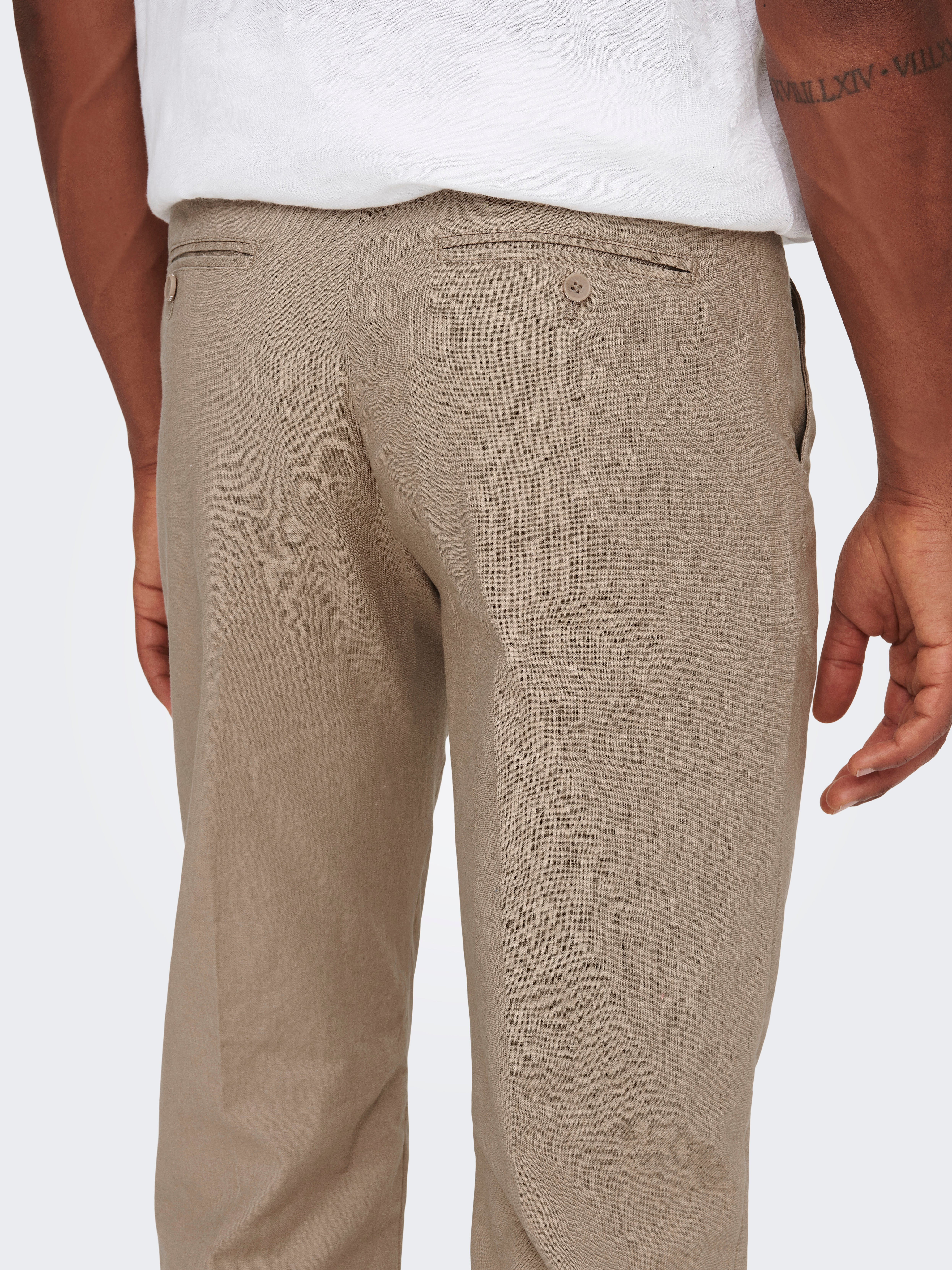 ONSEVE Pantalons de tailleur | Gris moyen | ONLY & SONS®